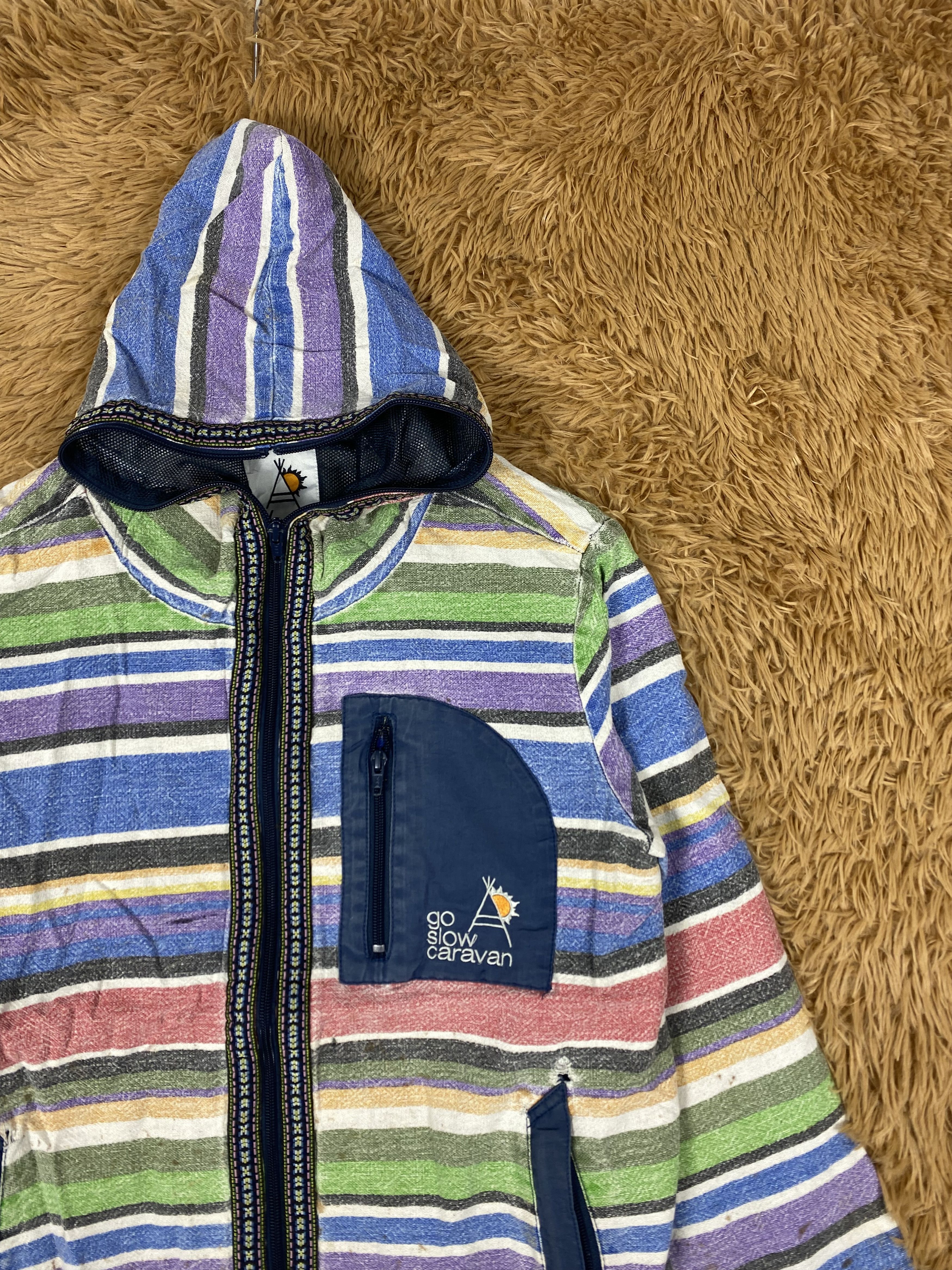 go slow caravan Vintage Go Slow Caravan Jacket DJ0927 Size US XL / EU 56 / 4 - 3 Thumbnail