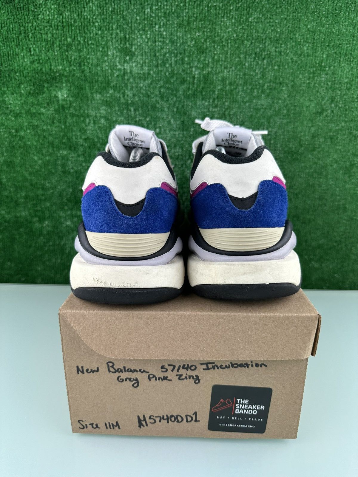 New Balance New Balance 57/40 Incubation Pack - Grey Pink Zing Size 11 Size US 11 / EU 44 - 7 Thumbnail