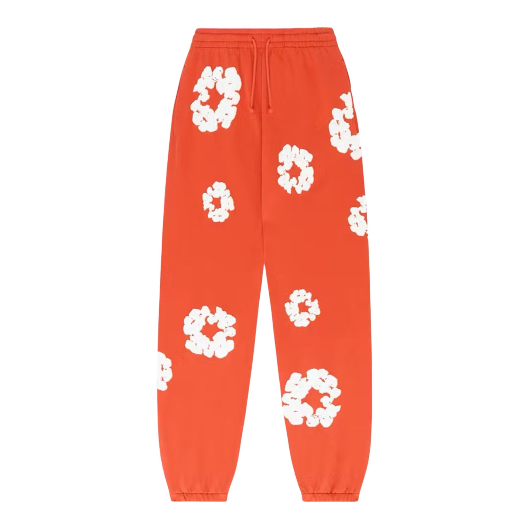 DENIM TEARS The Cotton Wreath Sweatpants Orange Size US 33 - 1 Thumbnail
