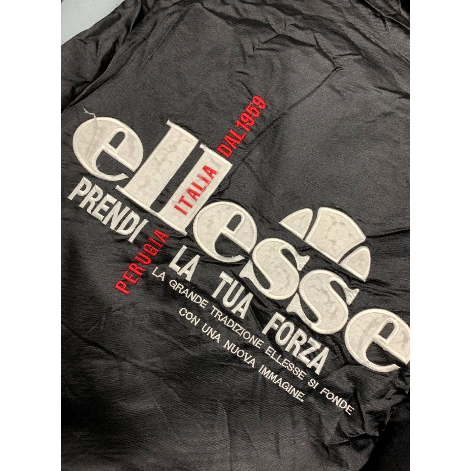 Ellesse Ellesse 90s Vintage Mens Parka Jacket Winter Wear Sherpa Size M Black Parka 90s Mens Jacket Winter Shoes? Size US M / EU 48-50 / 2 - 2 Thumbnail