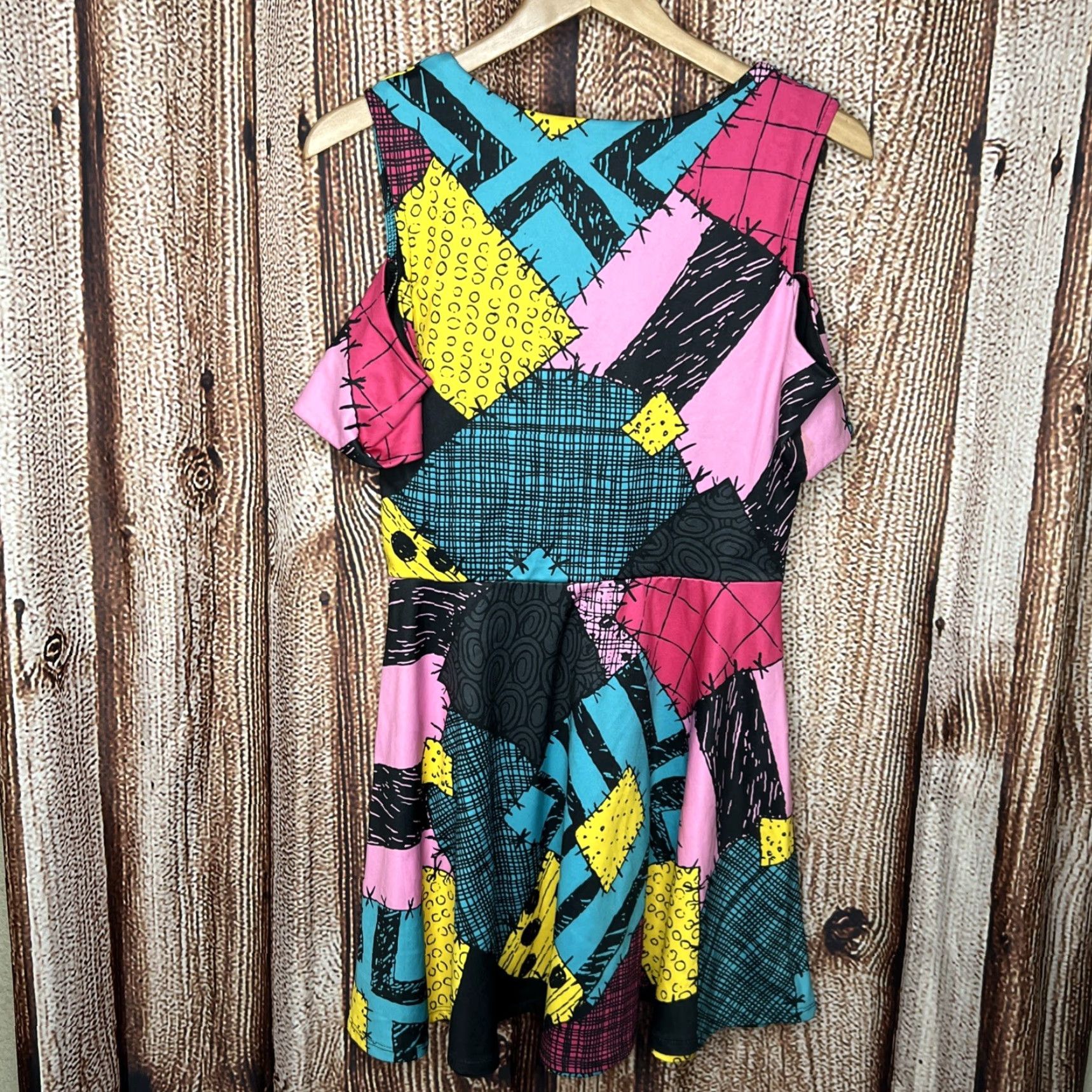 Disney Disney Nightmare Before Christmas Sally Patchwork Dress M Halloween Costume Size M / US 6-8 / IT 42-44 - 3 Thumbnail