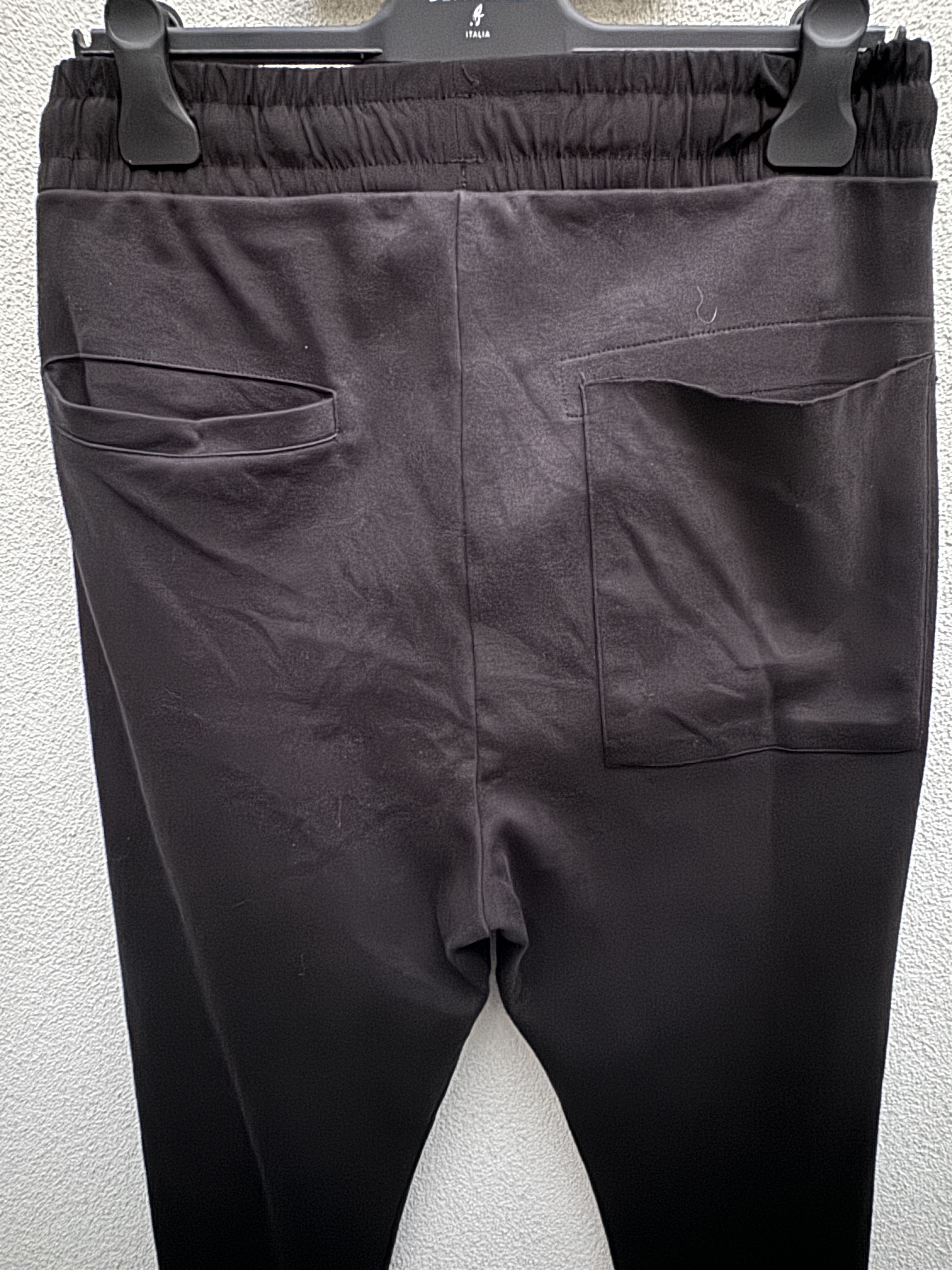 Thom Krom Thom Krom Black Drop Crotch Pad Trousers S Size US 31 - 8 Thumbnail