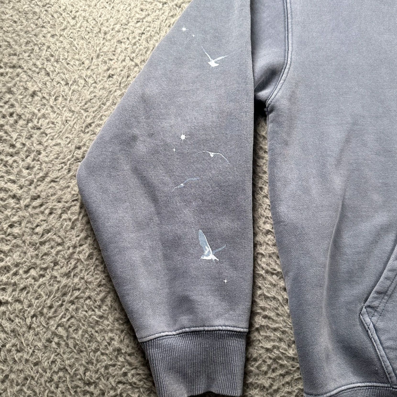 Vintage Taylor Swift 1989 Women's Hoodie Gray Medium Zip-Up Size M / US 6-8 / IT 42-44 - 3 Thumbnail