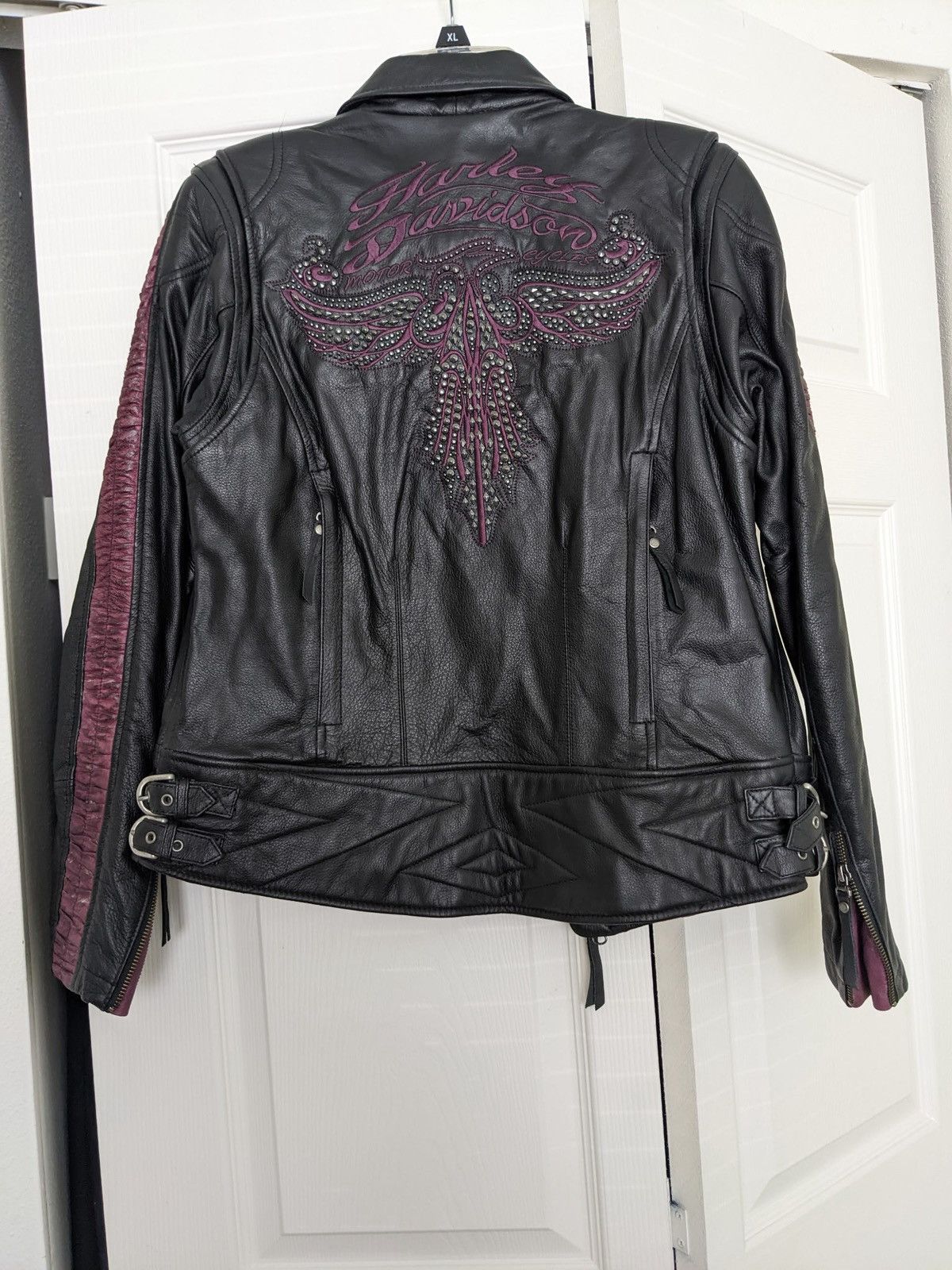 Harley Davidson Vintage Leather Harley Davidson Jacket Size S / US 4 / IT 40 - 2 Thumbnail