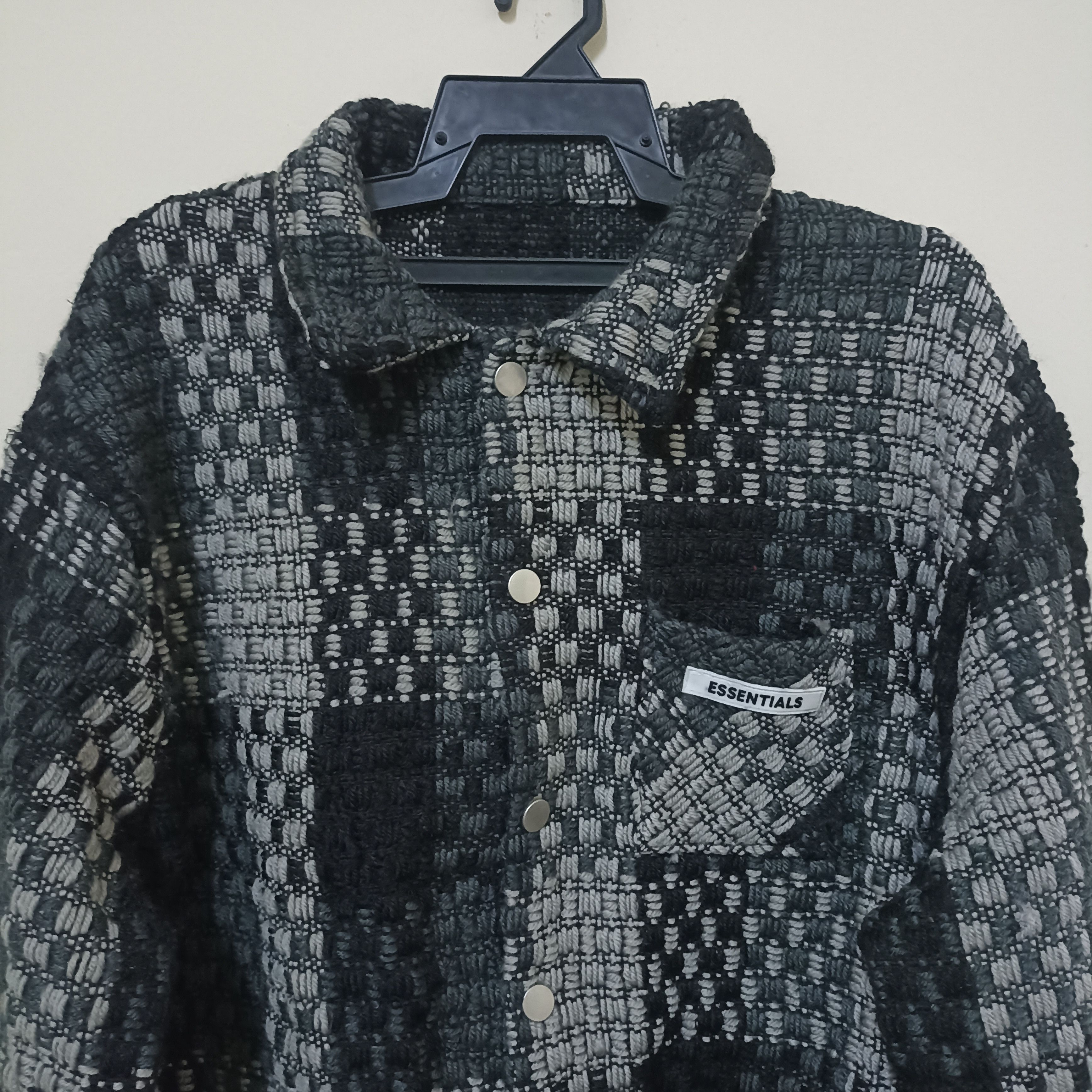 Other Essentials Rank One Checked Cardigan Jacket Knit Size US XXL / EU 58 / 5 - 3 Thumbnail