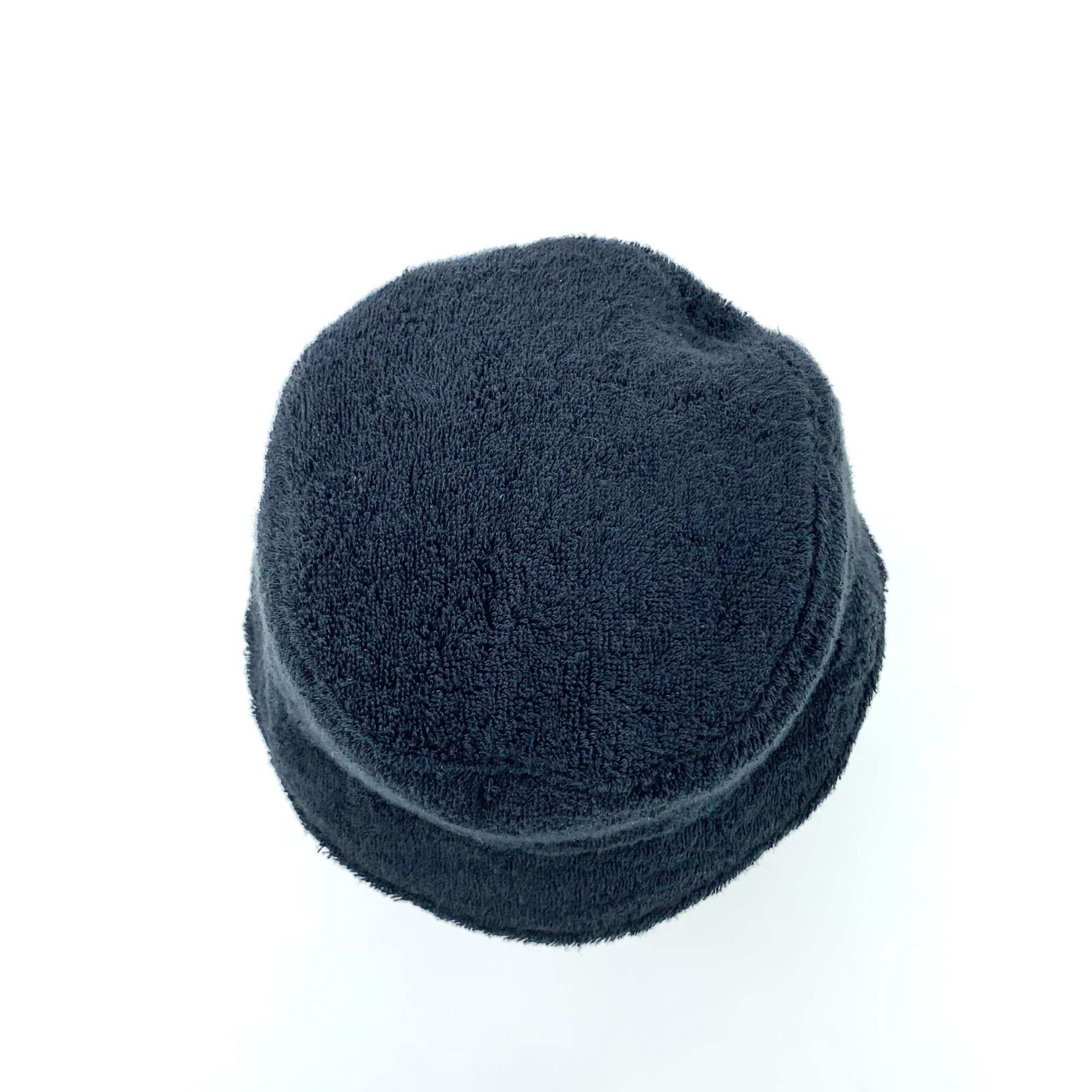 Chanel Chanel Dark Blue 100% Cotton Fisherman Hat With Metal Logo & Size ONE SIZE - 9 Thumbnail