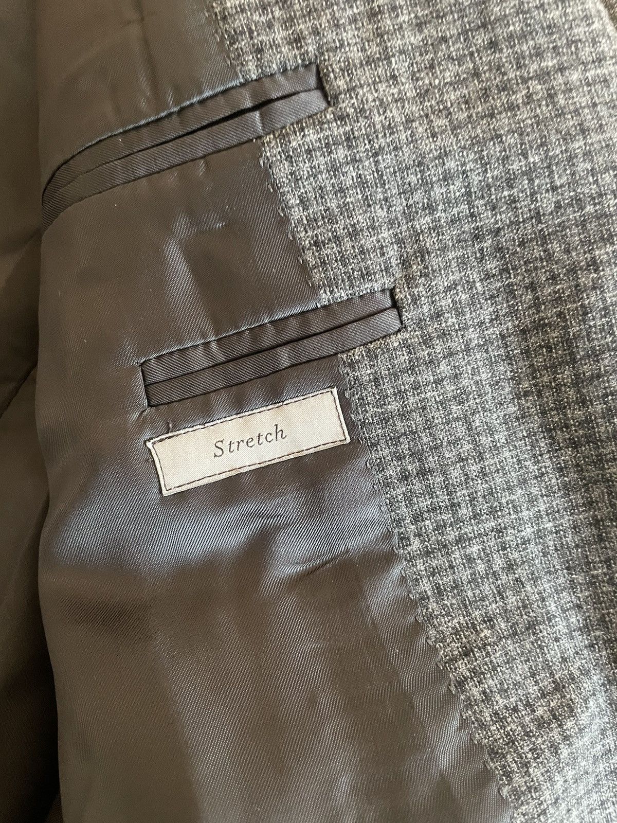 Canali Crosshatch Check Jacket Size 40R - 7 Thumbnail