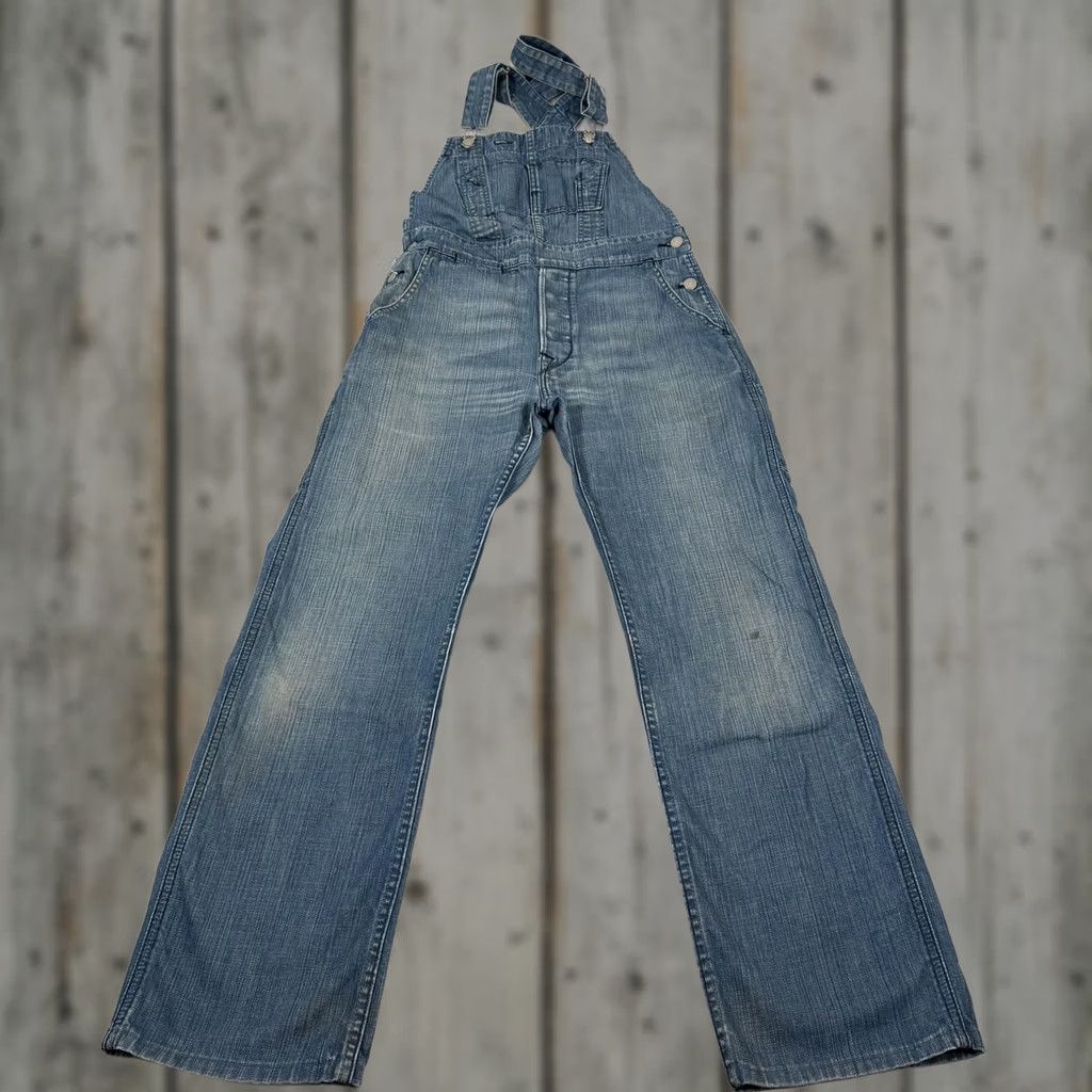 Levi's Levi'S Jeans Mens - Light Wash Denim Bib Overalls - 28x34 Inseam - Vintage, Blue Size US 28 / EU 44 - 1 Thumbnail