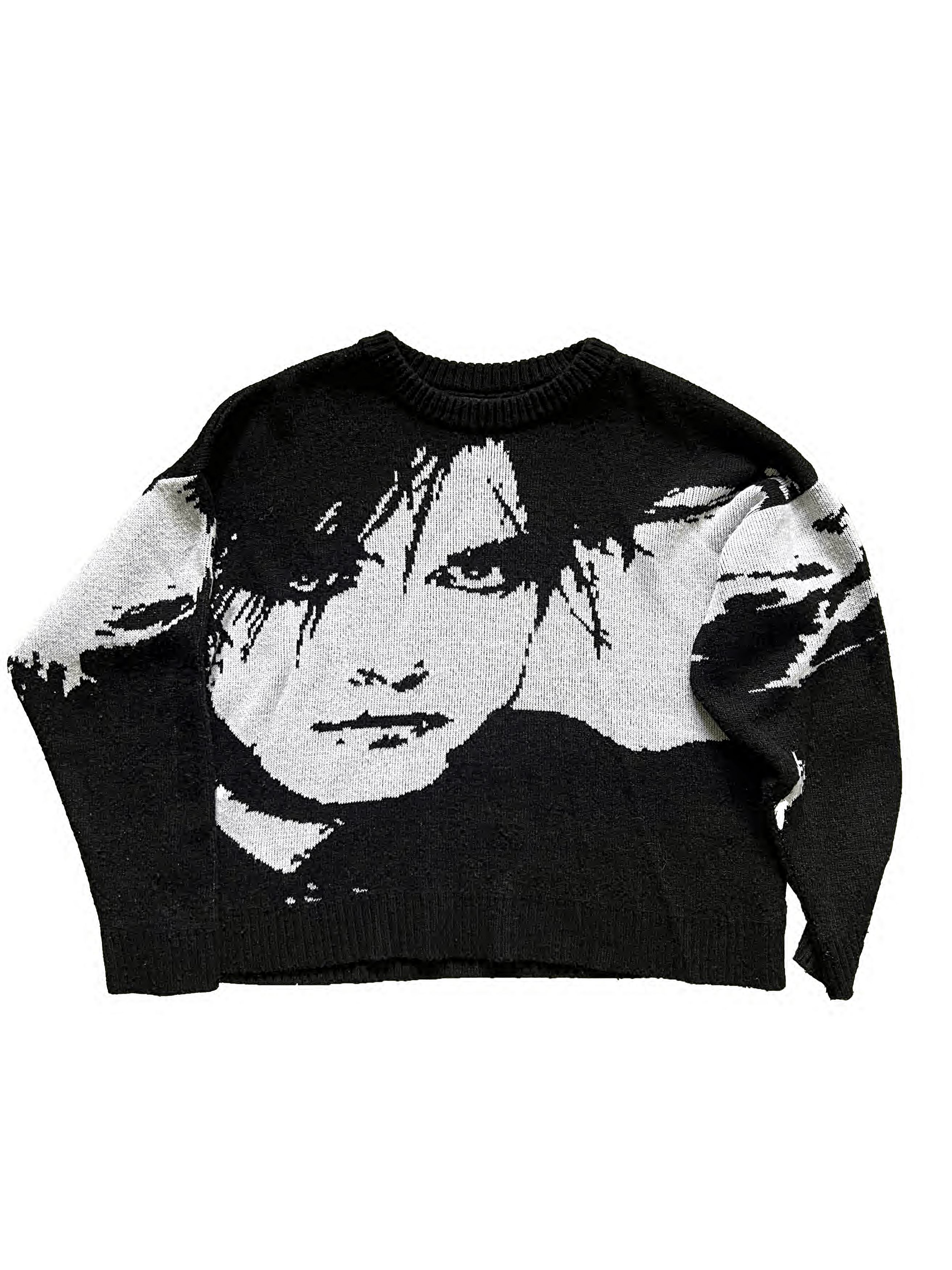 Japanese Brand Hediraiser "The Cure" Sweater Size US L / EU 52-54 / 3 - 1 Thumbnail