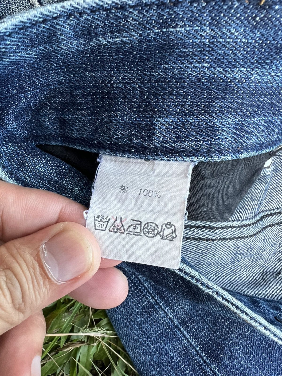 Japanese Brand VTG LAGUST DISTRESSED SELVEDGE JEANS VERY RARE Size US 30 / EU 46 - 17 Thumbnail