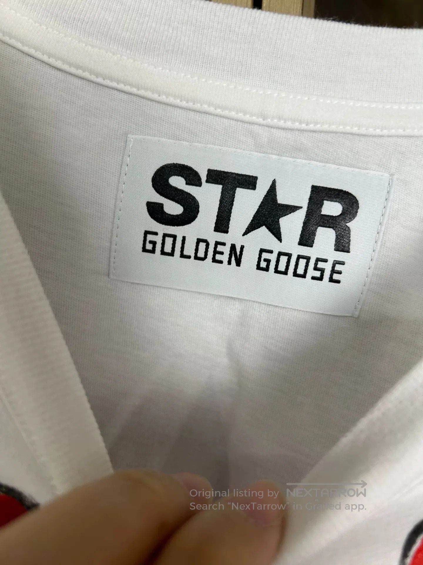 Golden Goose Golden Goose White Star Back T-shirt. Size US M / EU 48-50 / 2 - 2 Thumbnail