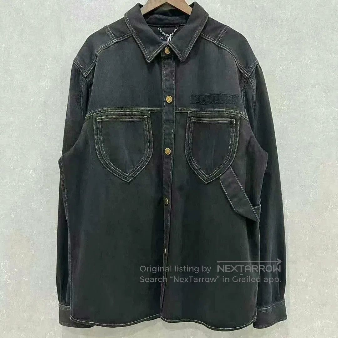 Louis Vuitton Long Sleeve Denim Jacket.
