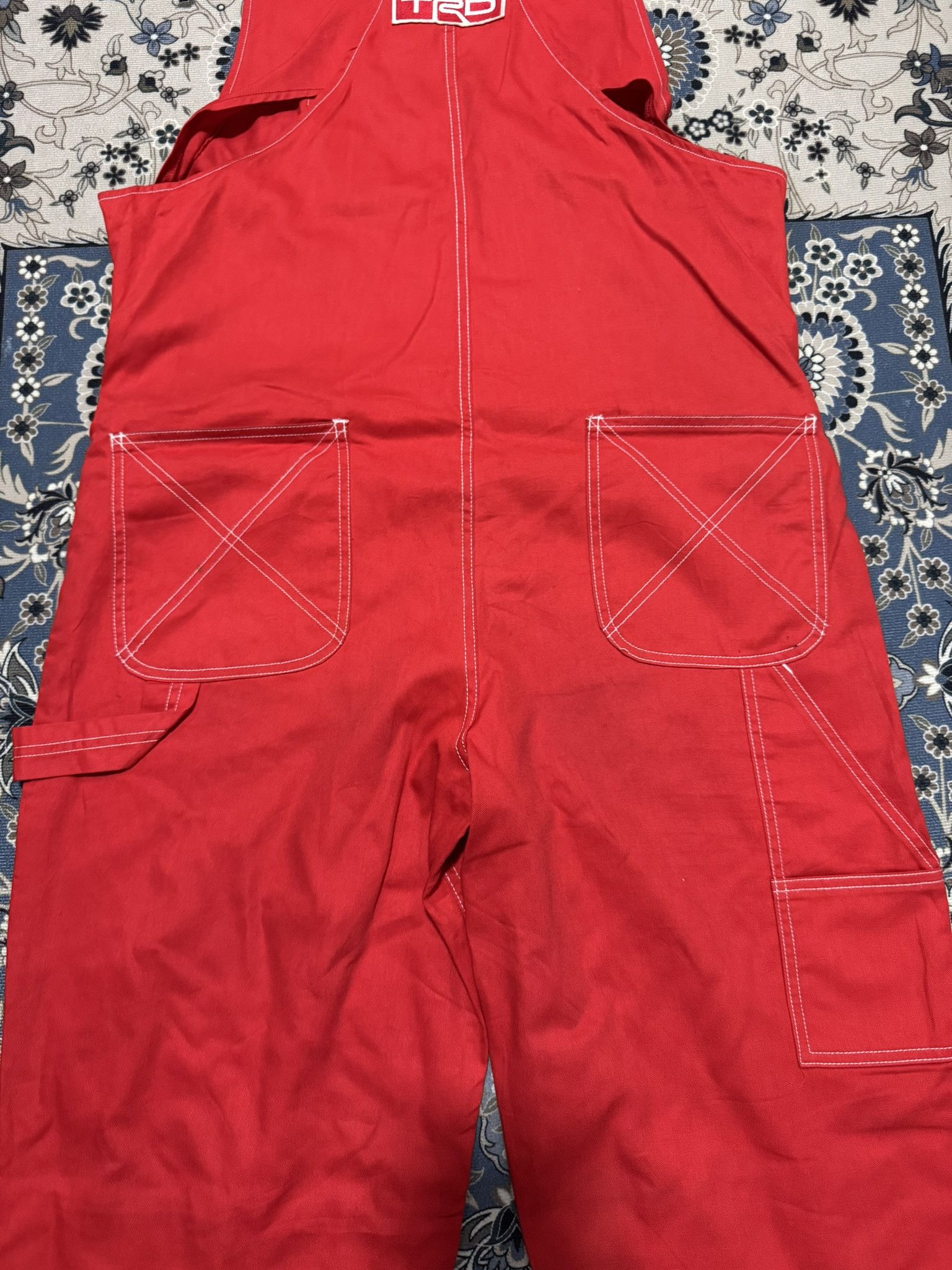 Sports Specialties × Vintage Rare Toyota TRD Bib Overall Mechanic Carpenter Mugen Size US 40 / EU 56 - 9 Thumbnail