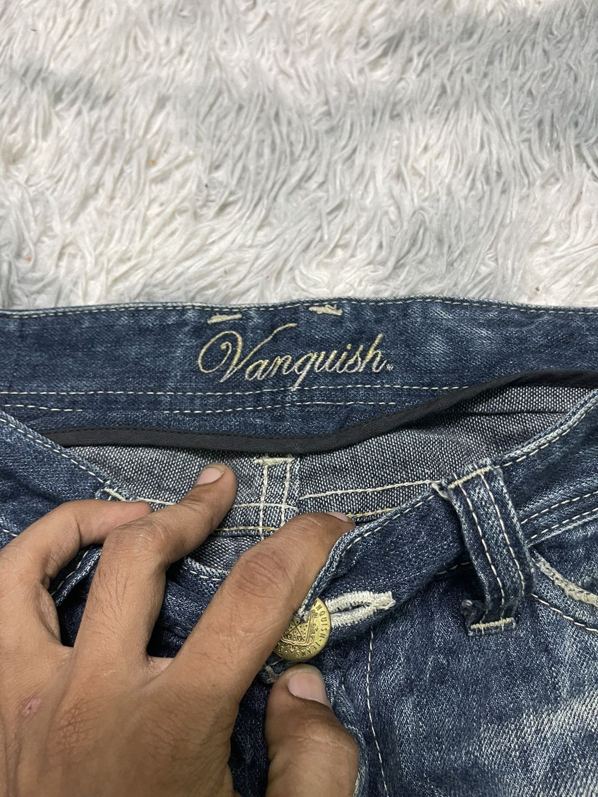 If Six Was Nine 2000s VANQUISH FLARE PANT RARE DESIGN Size US 32 / EU 48 - 7 Thumbnail
