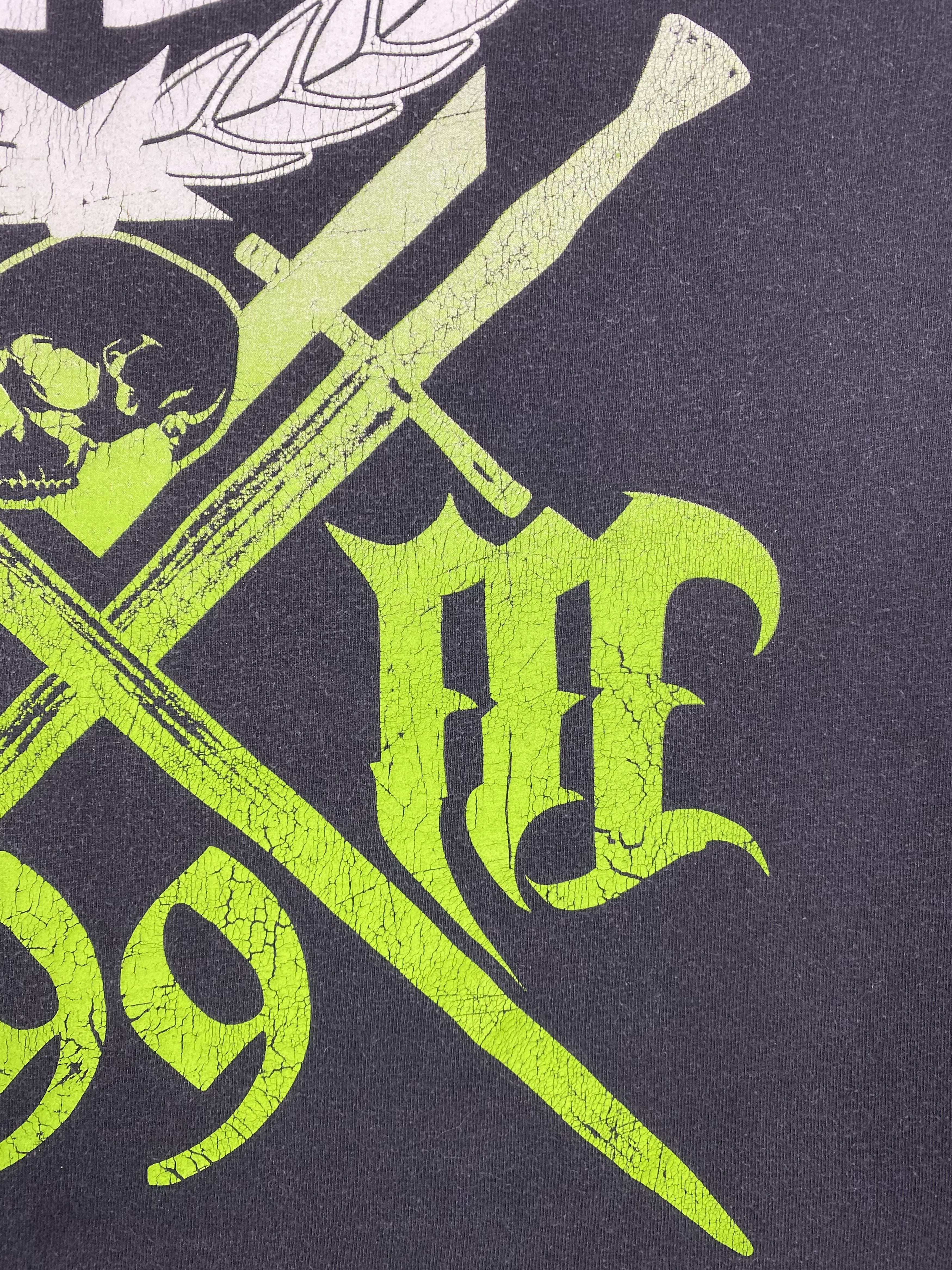 Band Tees Vintage Metal Mulisha Big Logo Skull Graphic y2k T Shirt Size US L / EU 52-54 / 3 - 9 Thumbnail