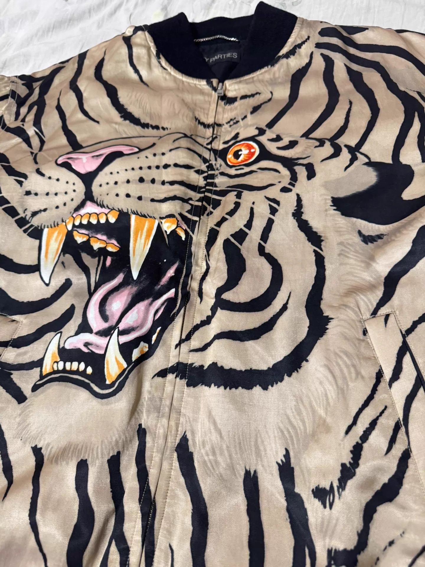 Wacko Maria Wacko Maria x Tim Lehi 22AW Tiger Padded Jacket Yellow L Size US L / EU 52-54 / 3 - 7 Thumbnail