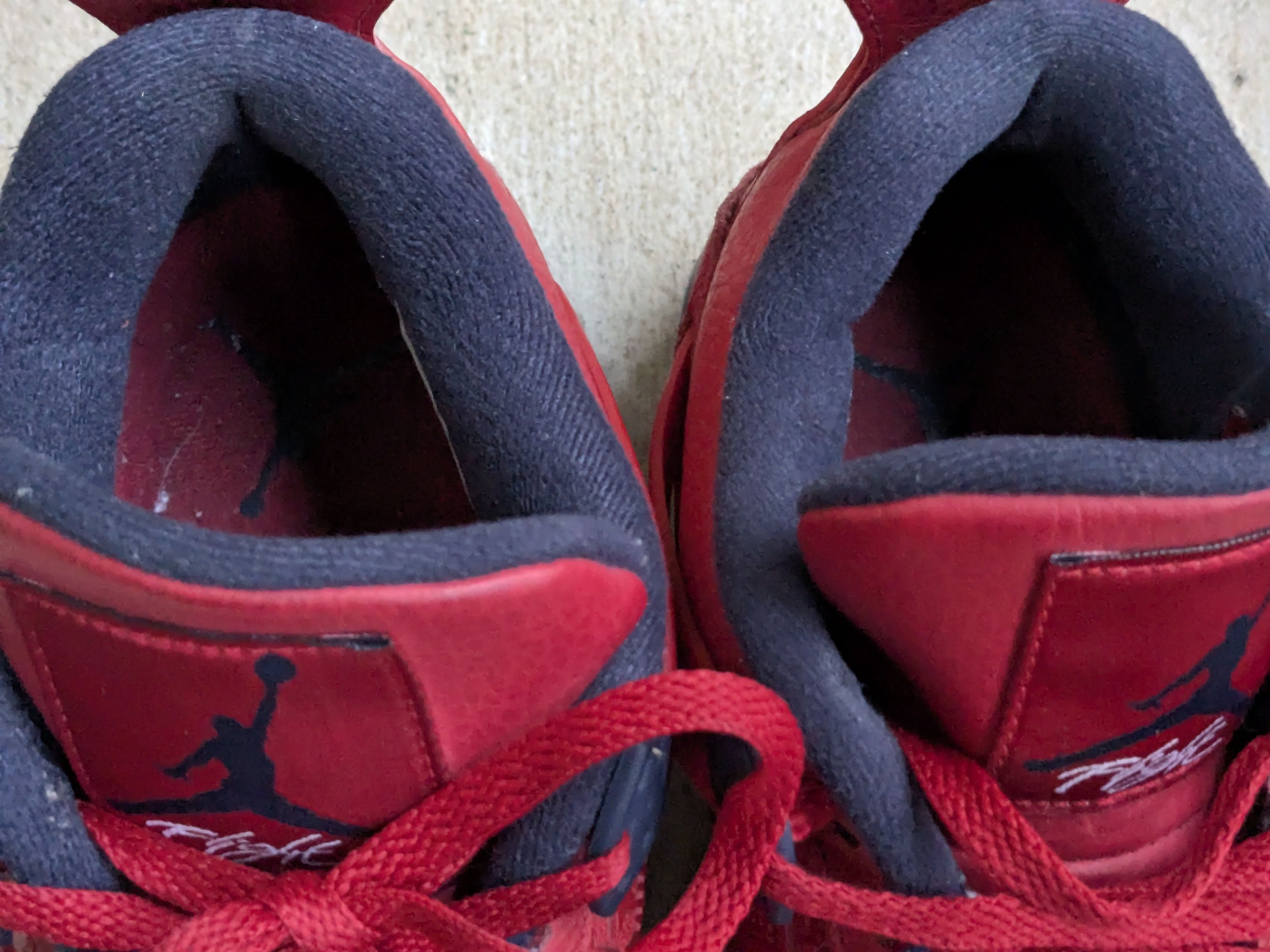 Jordan Brand Nike Air Jordan IV 4 Retro FIBA Size 6 Red 408452-617 Size US 11 / EU 44 - 5 Thumbnail