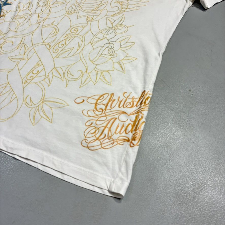 Christian Audigier Christian Audigier “God Save the Queen” Rhinestone Crown Tee Size S / US 4 / IT 40 - 9 Thumbnail