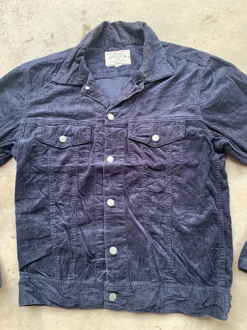Japanese Brand Antiballistic Corduroy Button Jacket Size US L / EU 52-54 / 3 - 5 Thumbnail