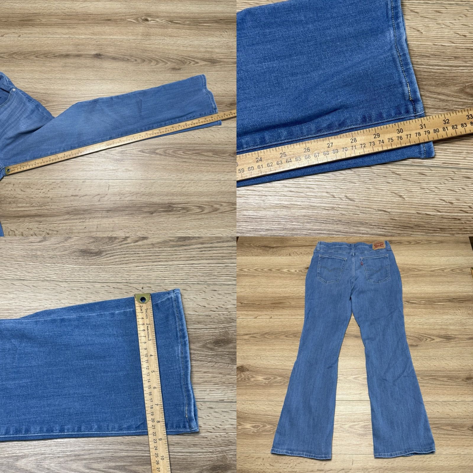 Levi's VINTAGE? No. Levi's 725 High Rise Bootcut Jeans Women's Size 32 Blue Denim Cotton Blend Spandex 31in Inseam 5-Pocket Regular Fit Size 24" / US 00 / IT 34 - 8 Thumbnail