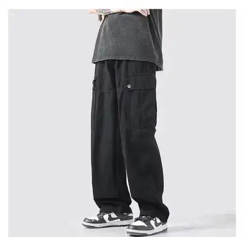 VIBE Autumn Loose Fashion Pocket Casual Camo Pants Size US 29 - 1 Thumbnail