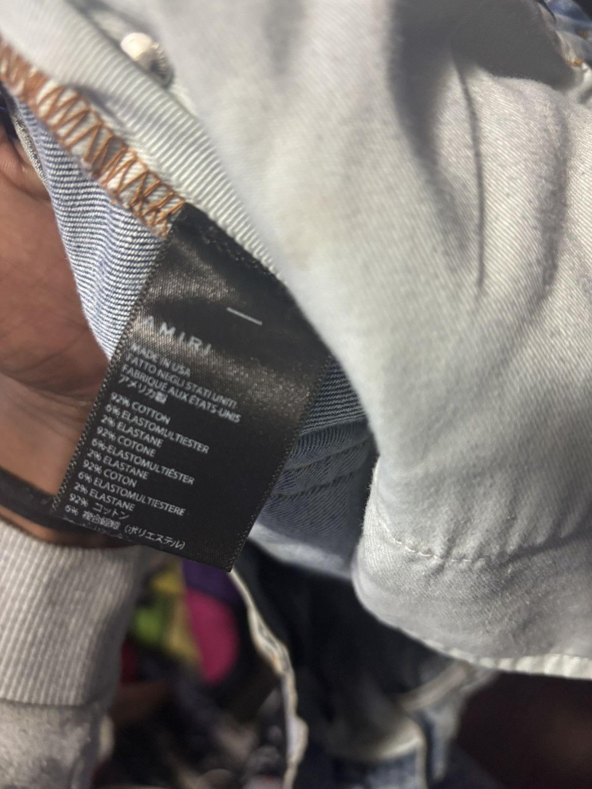 Amiri Amiri Denim jeans mx1 painter jeans Size US 32 / EU 48 - 8 Thumbnail