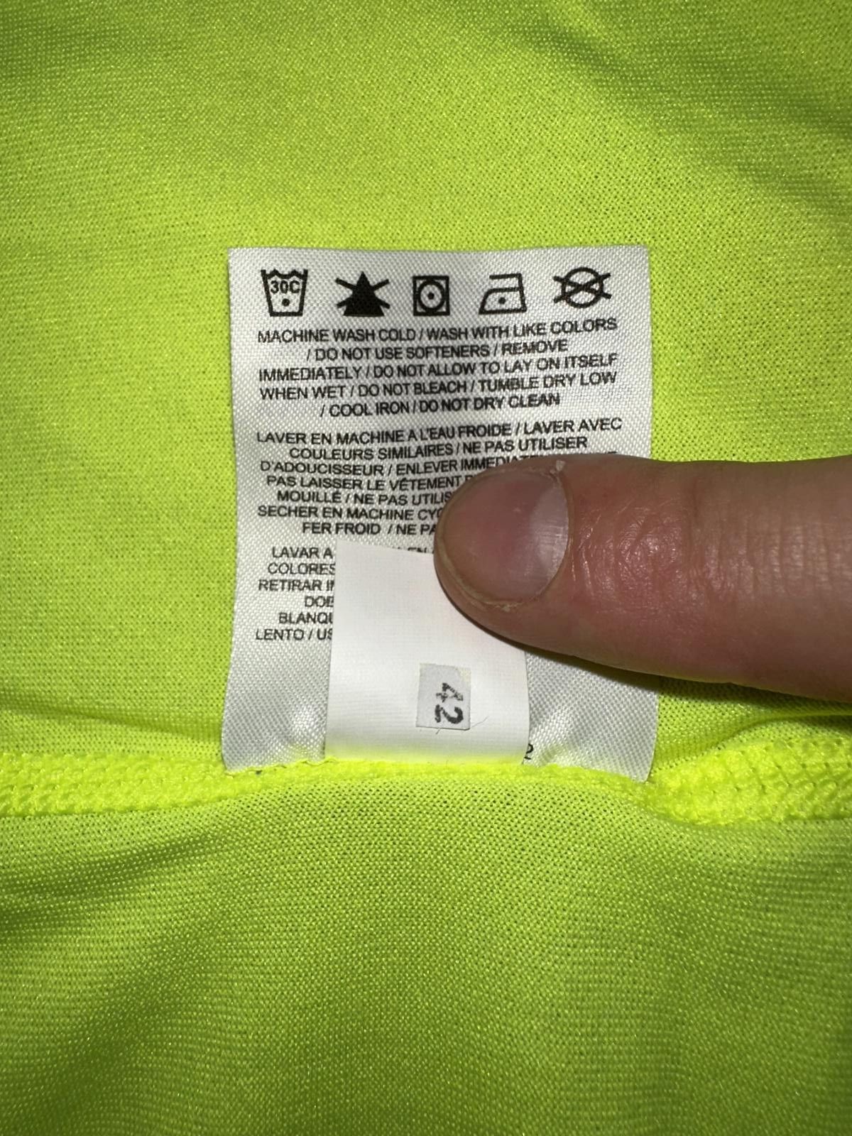 Nike Nike Men’s Dri-FIT S/S Lacrosse Yellow Player Silhouette Shirt Size US M / EU 48-50 / 2 - 6 Thumbnail