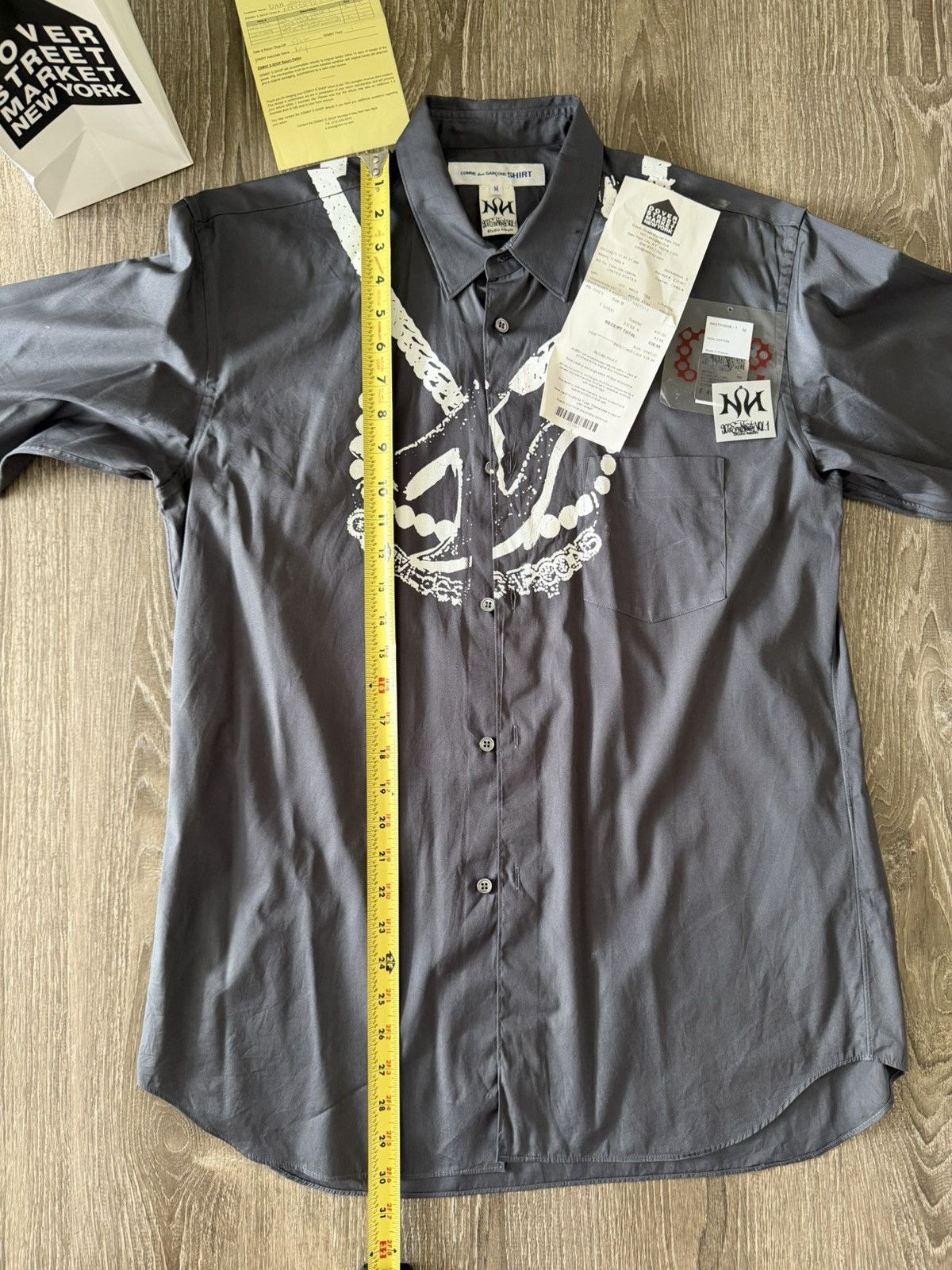 Comme des Garcons CDG x ASAP Nast Button Down Shirt M | DSM | Hand Painted Size US M / EU 48-50 / 2 - 7 Thumbnail