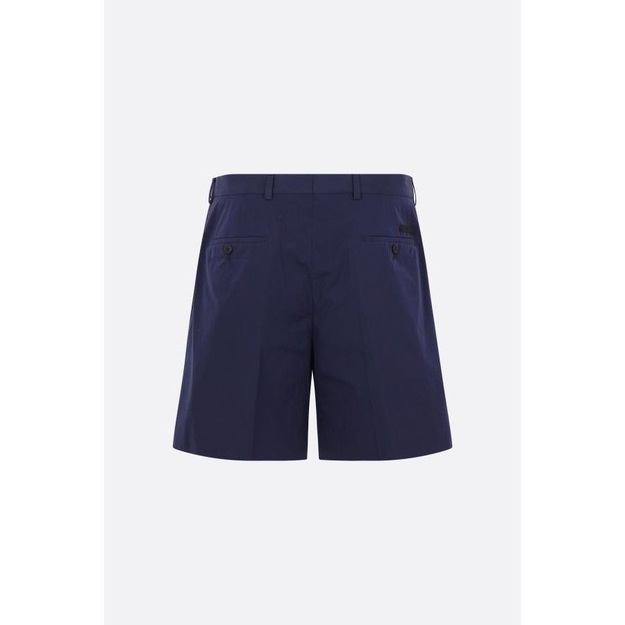Prada PRADA Blue Poplin Shorts New & Authentic (Men's size:US 34;) Size US 34 / EU 50 - 2 Thumbnail