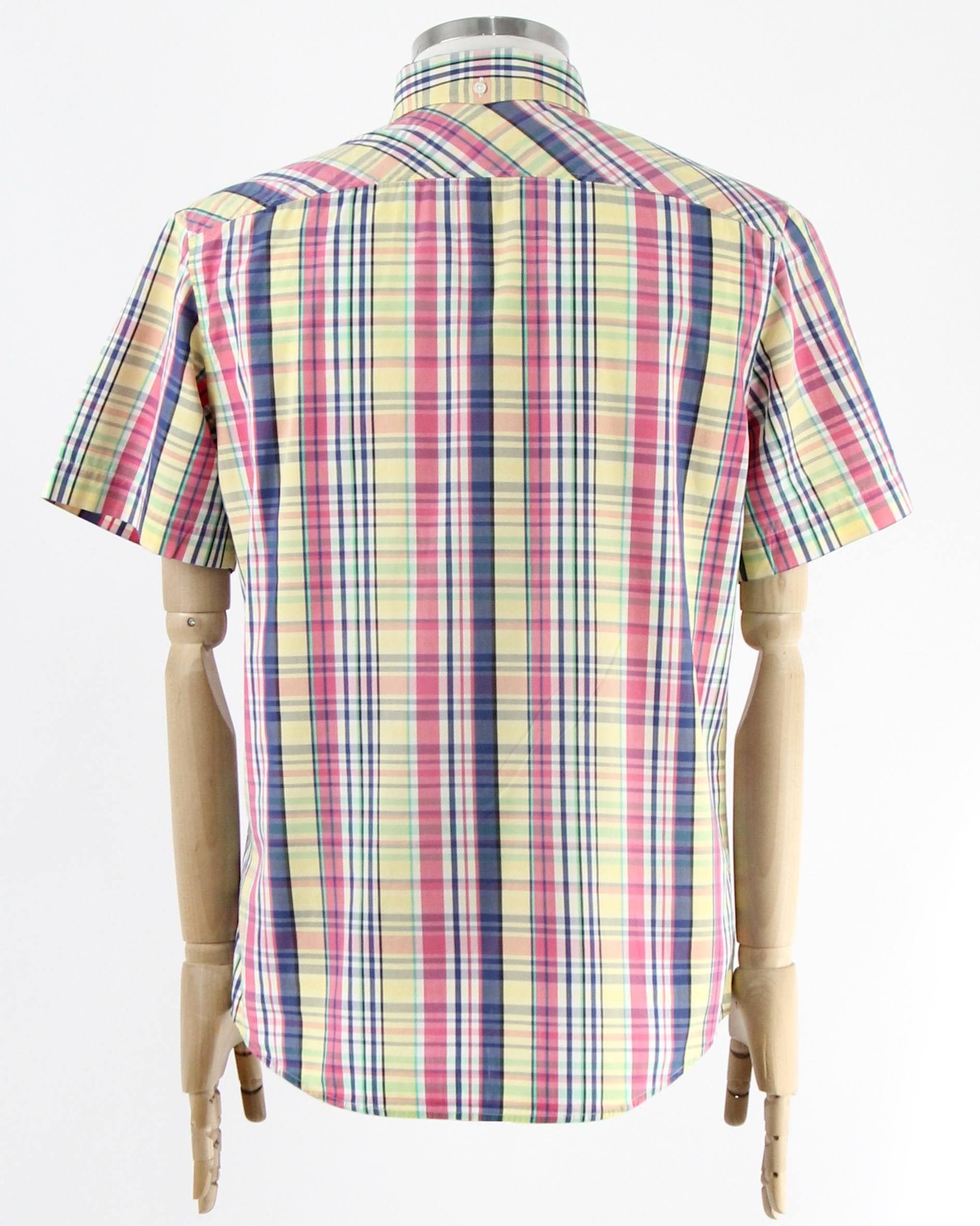 Lacoste LACOSTE L!VE Checkered shirt with logo Size US L / EU 52-54 / 3 - 3 Thumbnail