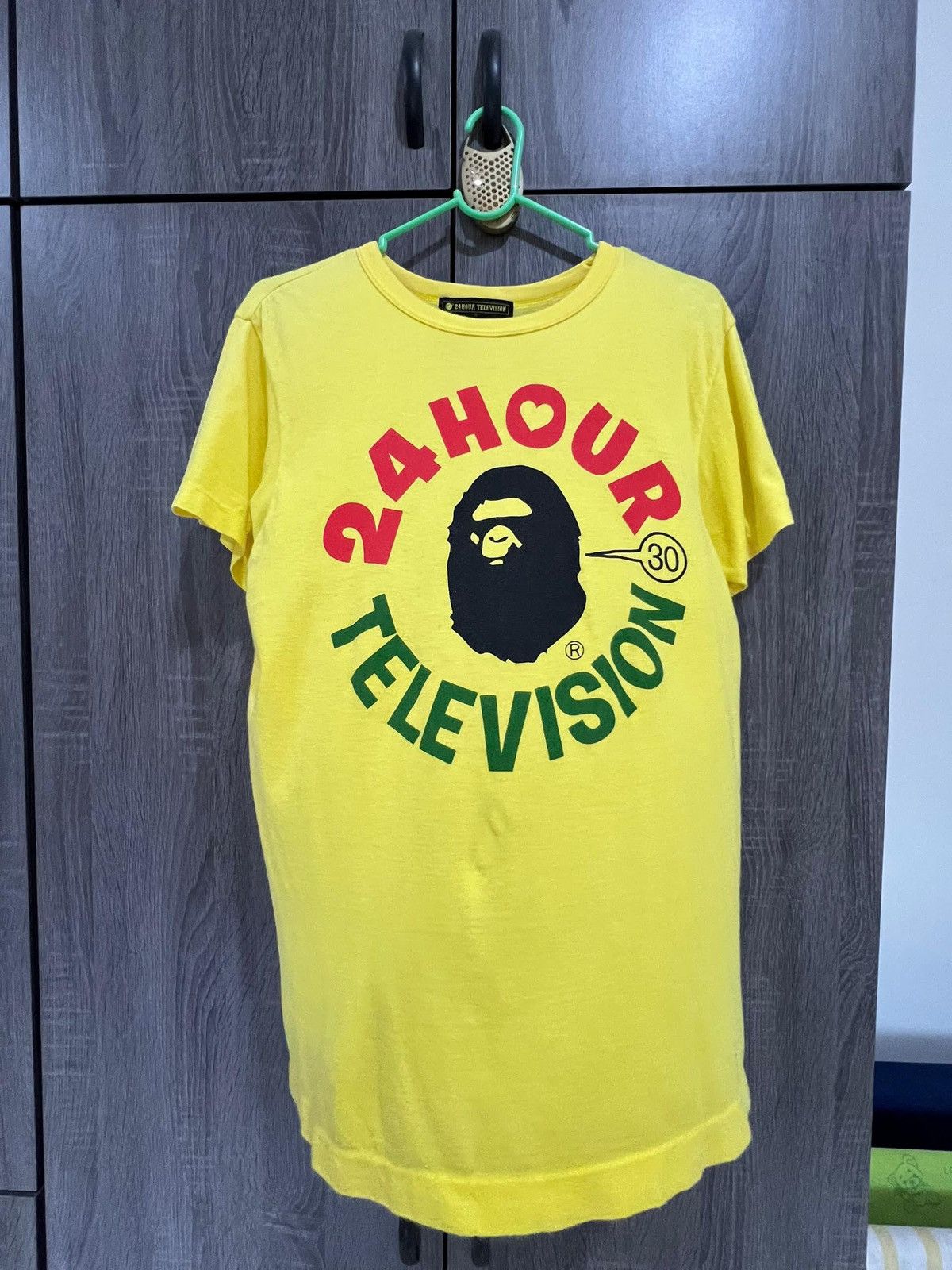 Bape × Vintage Bape 24 Hours Television Tee Size US XS / EU 42 / 0 - 1 Thumbnail