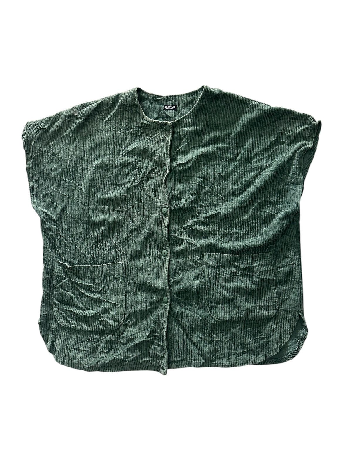 sleeve less by natural made in japan