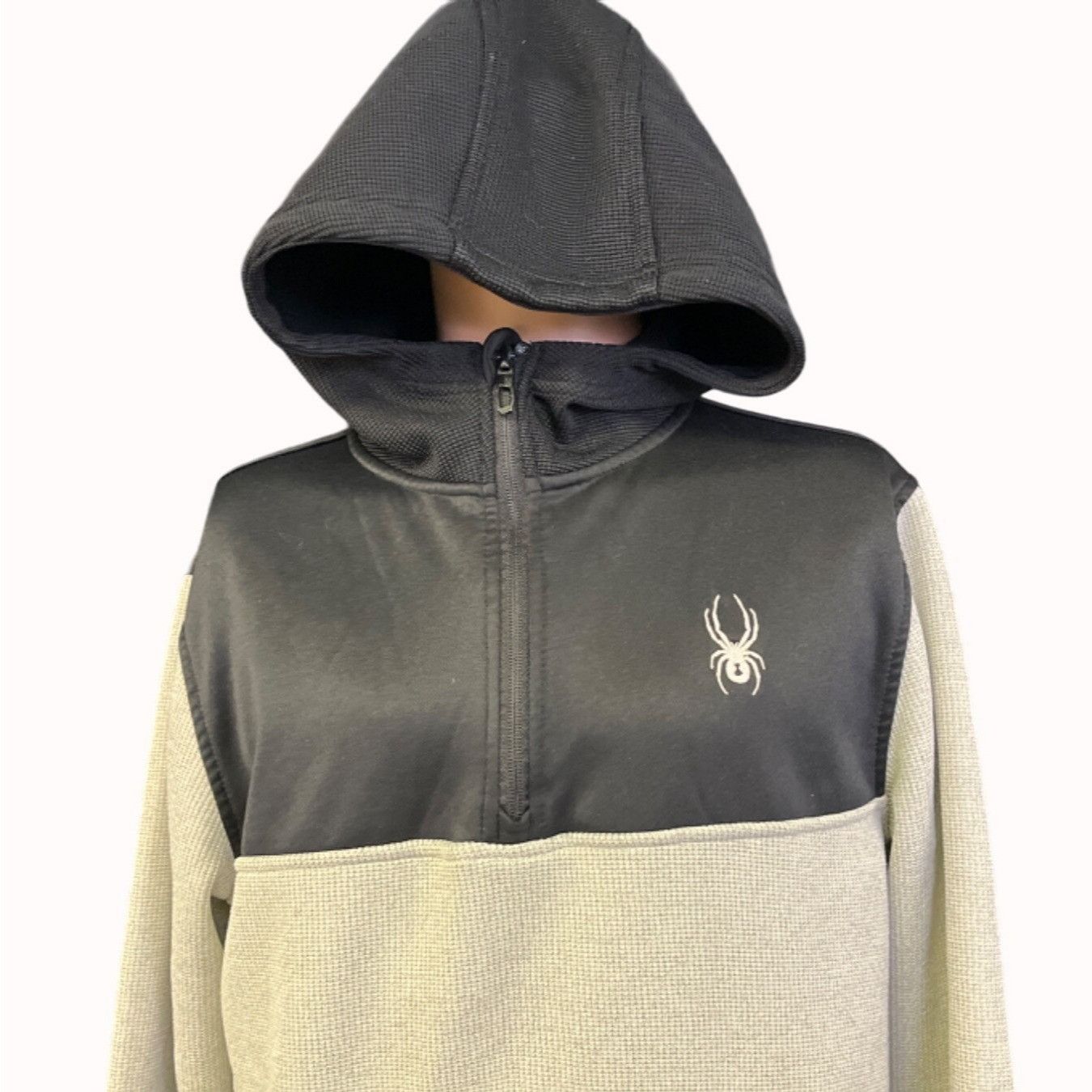 Spyder Spyder Women's Grey/Black Sweater/Hoodie Sz Sz S/P/P SKU 486 Size S / US 4 / IT 40 - 3 Thumbnail