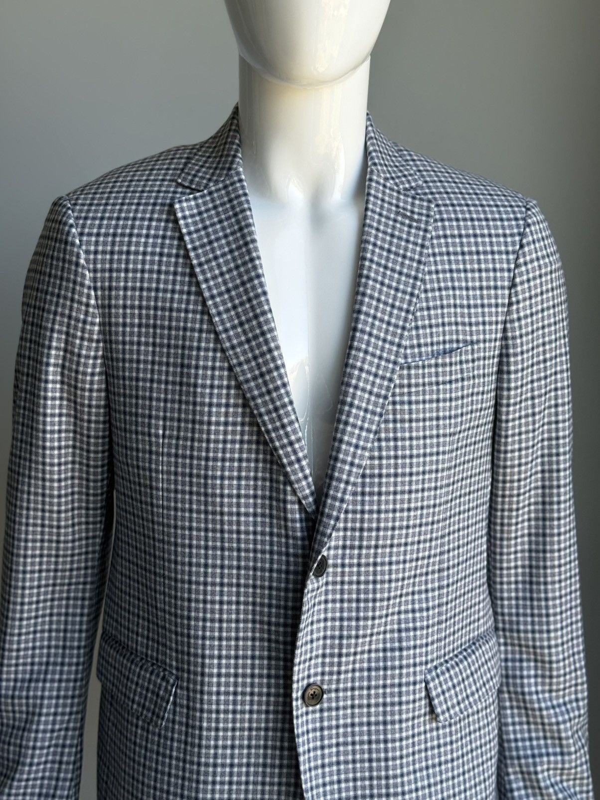 Salvatore Ferragamo Salvatore Ferragamo Italian Blazer Jacket Coat Size 50 Size US L / EU 52-54 / 3 - 3 Thumbnail