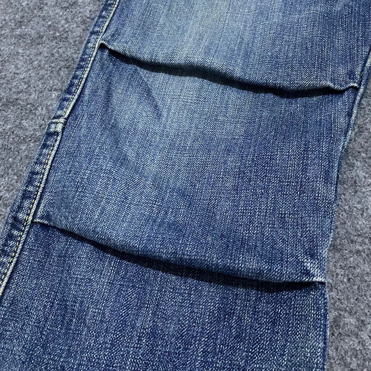 If Six Was Nine 💥Best Offet💥Vintage Quadro Medio Flare Denim Size US 33 - 13 Thumbnail
