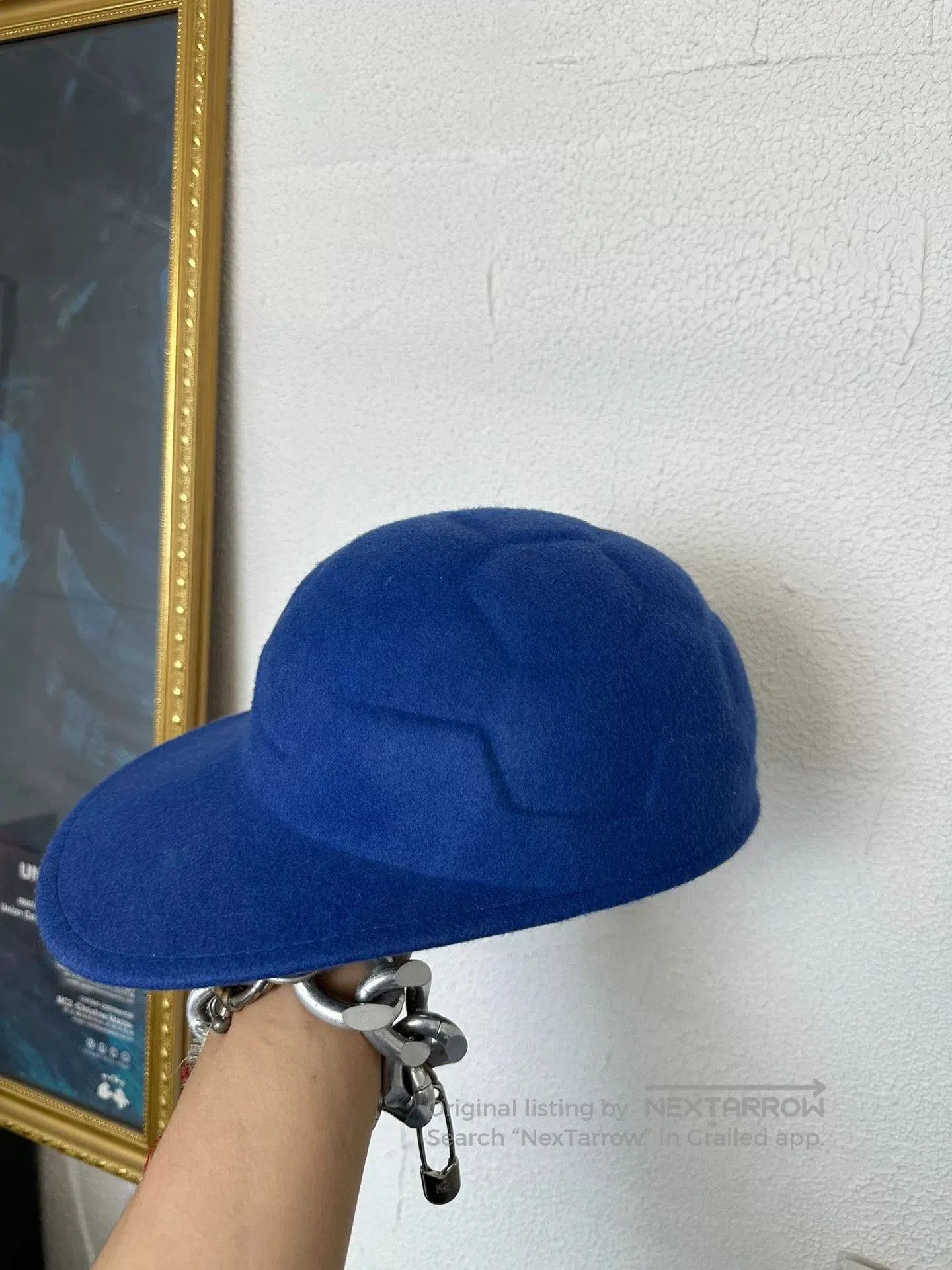 Comme des Garcons blue soccer ball cap. Size ONE SIZE - 2 Thumbnail