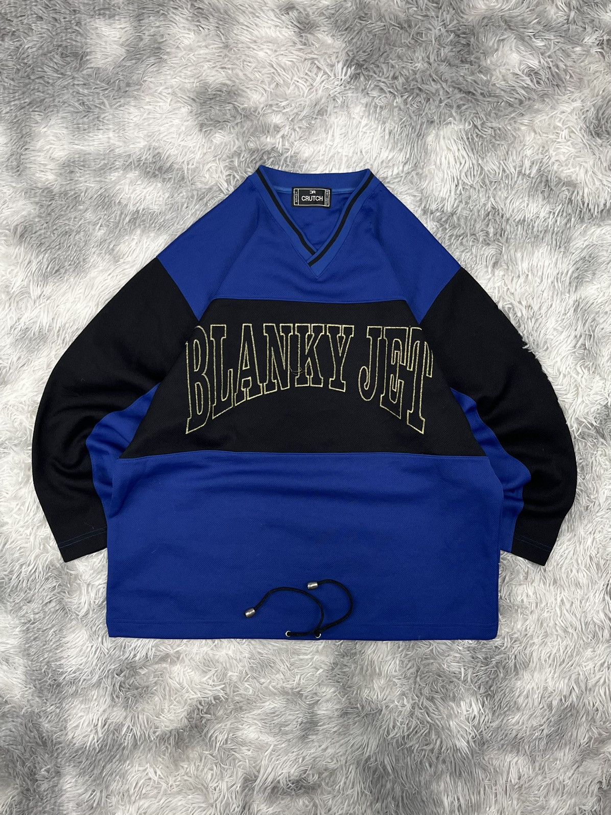 JNCO Vintage Blanky Jet Hockey Long Sleeve Shirt Size US M / EU 48-50 / 2 - 1 Thumbnail