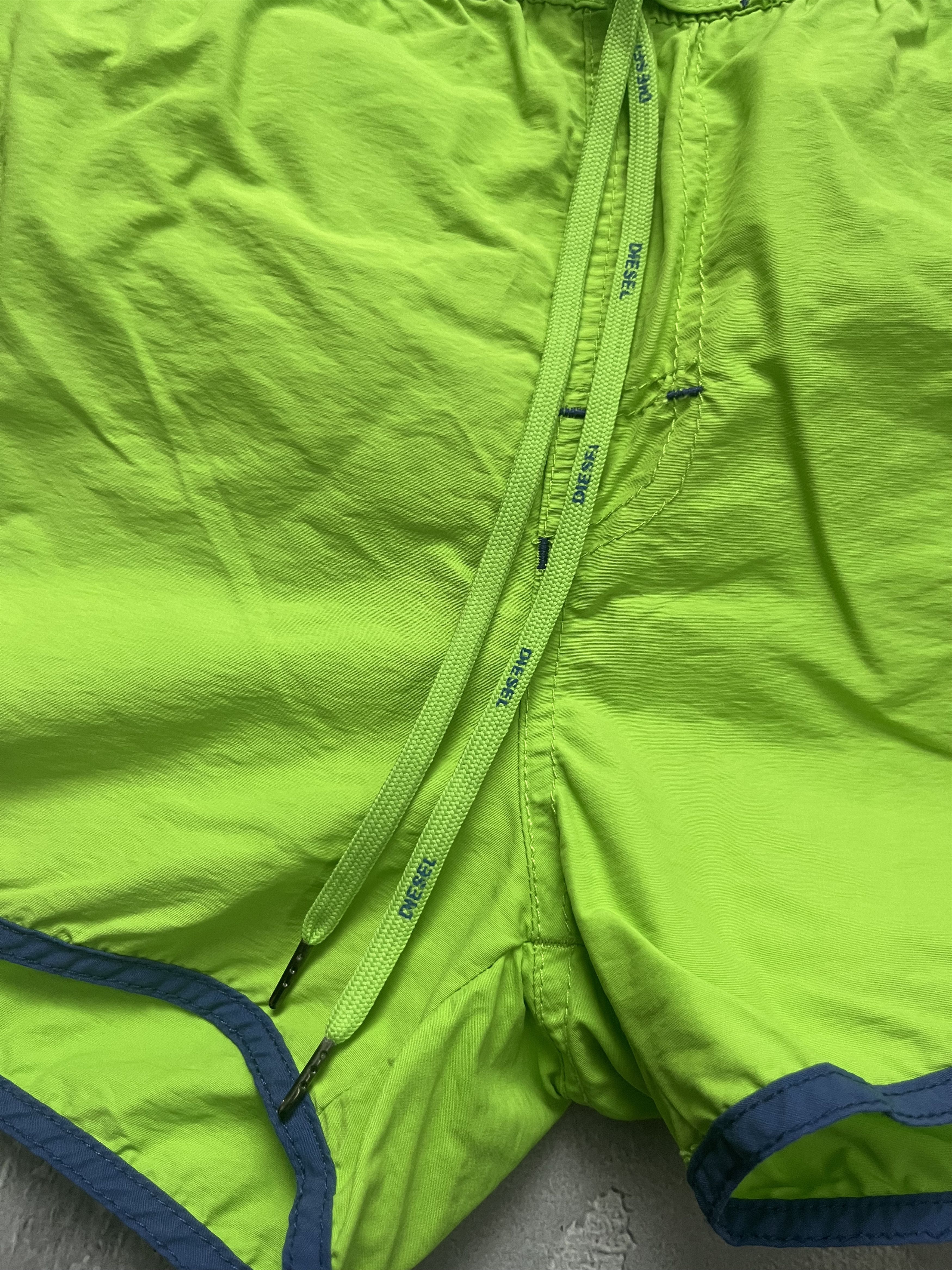 Diesel Diesel LOGO Swimwear Swim Boxer Trunk Short Size M Green Size US 32 / EU 48 - 2 Thumbnail