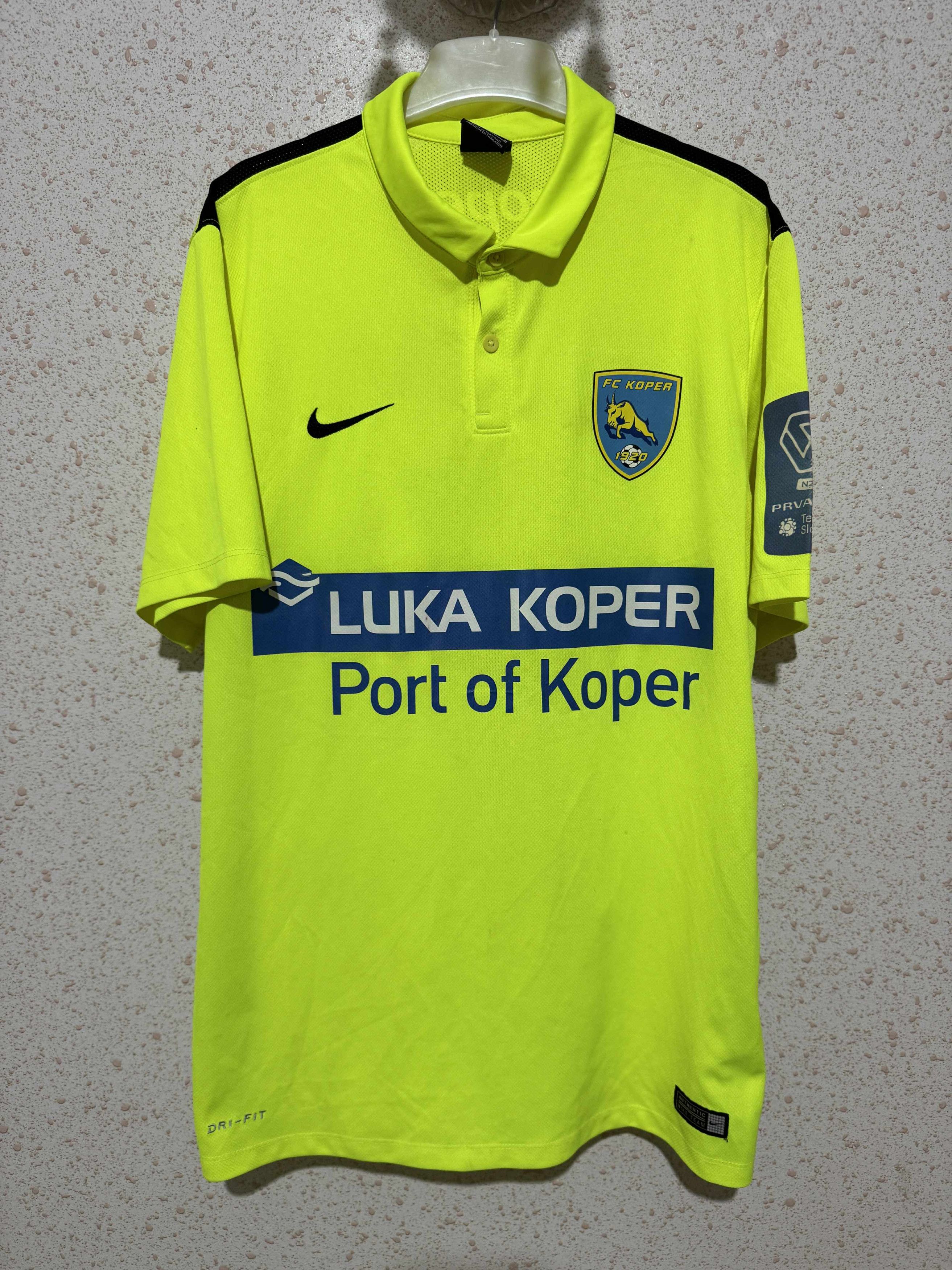 Nike FC Koper 2015/16 Player Issue Ruben Belima #7 (Slovenia) Size US M / EU 48-50 / 2 - 1 Thumbnail