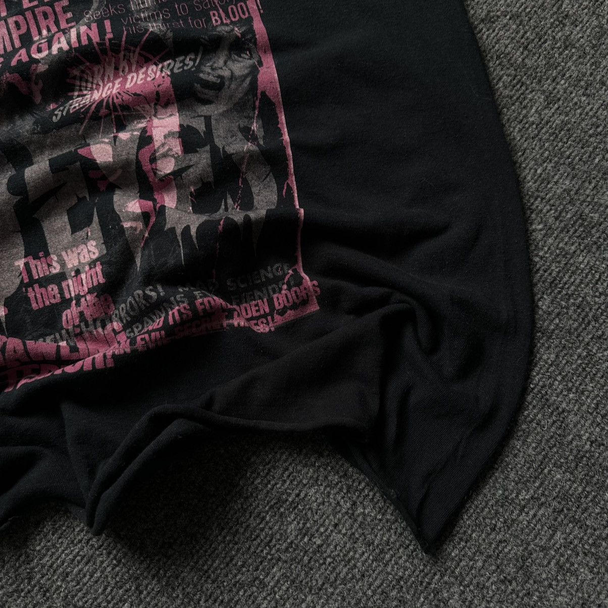 Issey Miyake VTG Punk 69 Eyes Tank Top Sleeve Grunge Pop Rave 67 00s USA Size US L / EU 52-54 / 3 - 6 Thumbnail