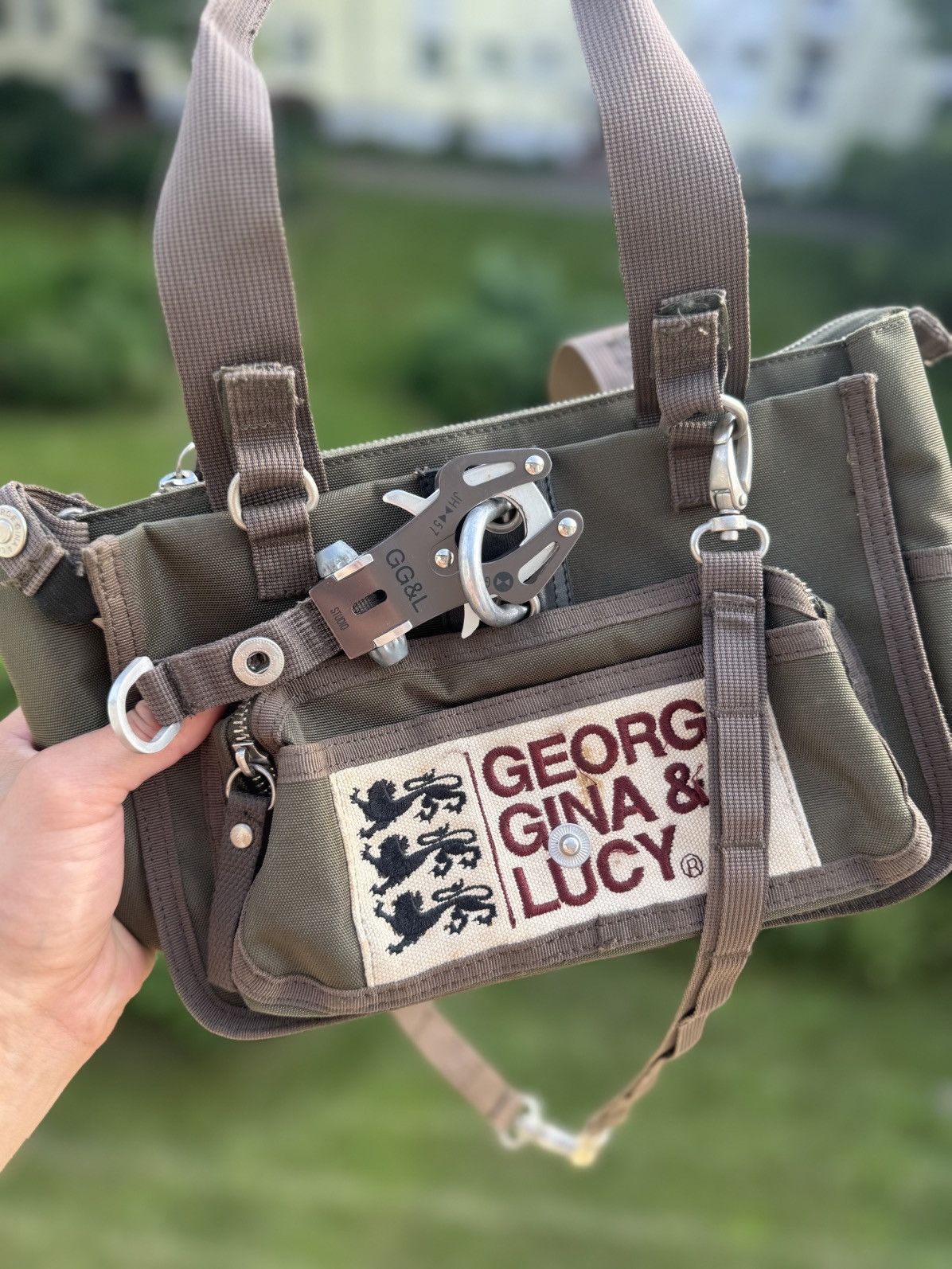 George Gina & Lucy George Gina & Lucy Vintage Handle Bag GGL Streetwear Opium Size ONE SIZE - 5 Thumbnail