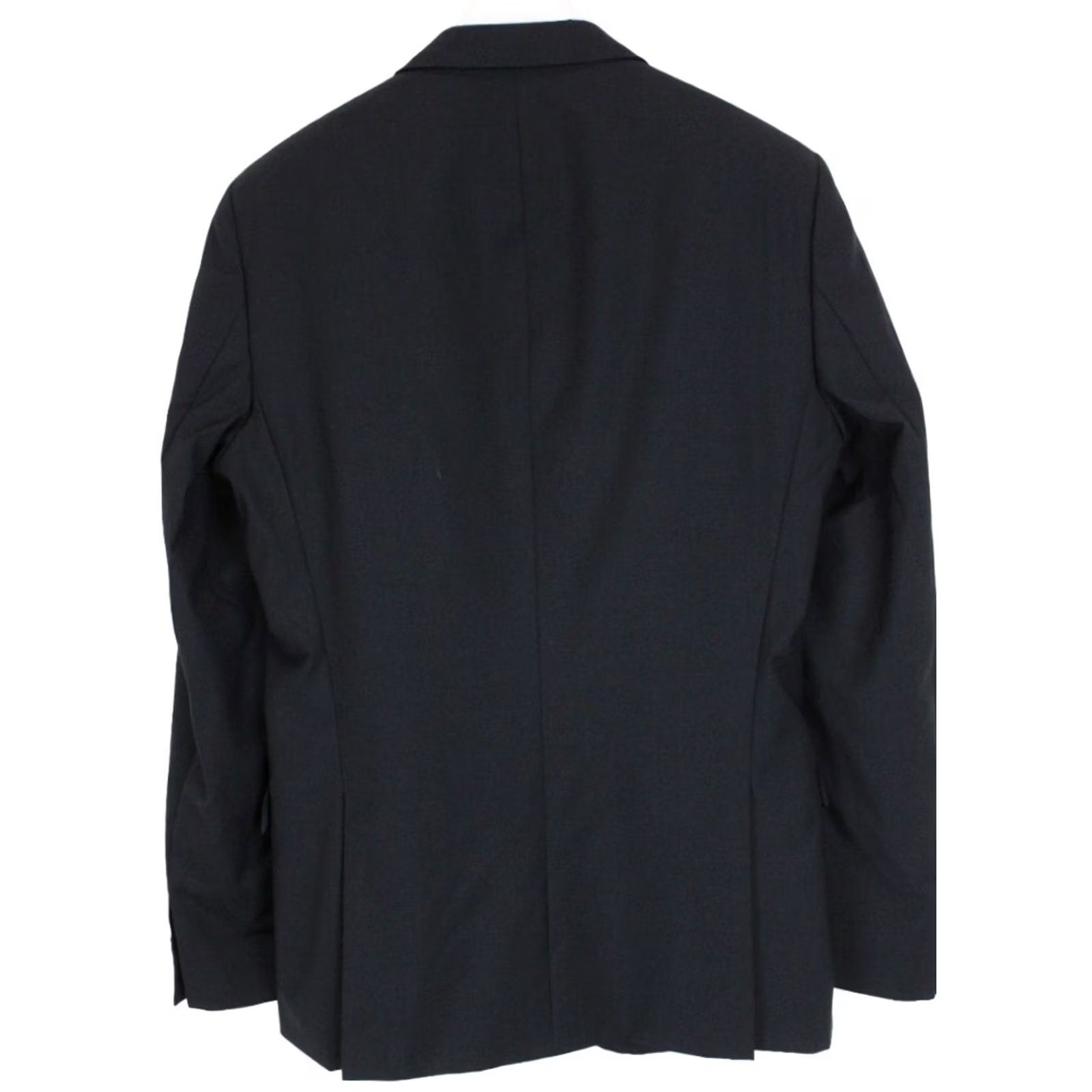Hugo Boss HUGO BOSS Blazer Men US 38L Single Breasted Wool Notch Lapel Blazer Men Black Wool Jacket Notch Lapel 2 Buttons, Regular, Big & Tall Size 38R - 2 Thumbnail