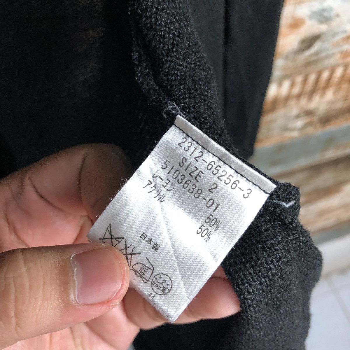 Homespun Knitwear × Japanese Brand DL Vicky Black Cardigan Knitwear #C599 Size S / US 4 / IT 40 - 9 Thumbnail