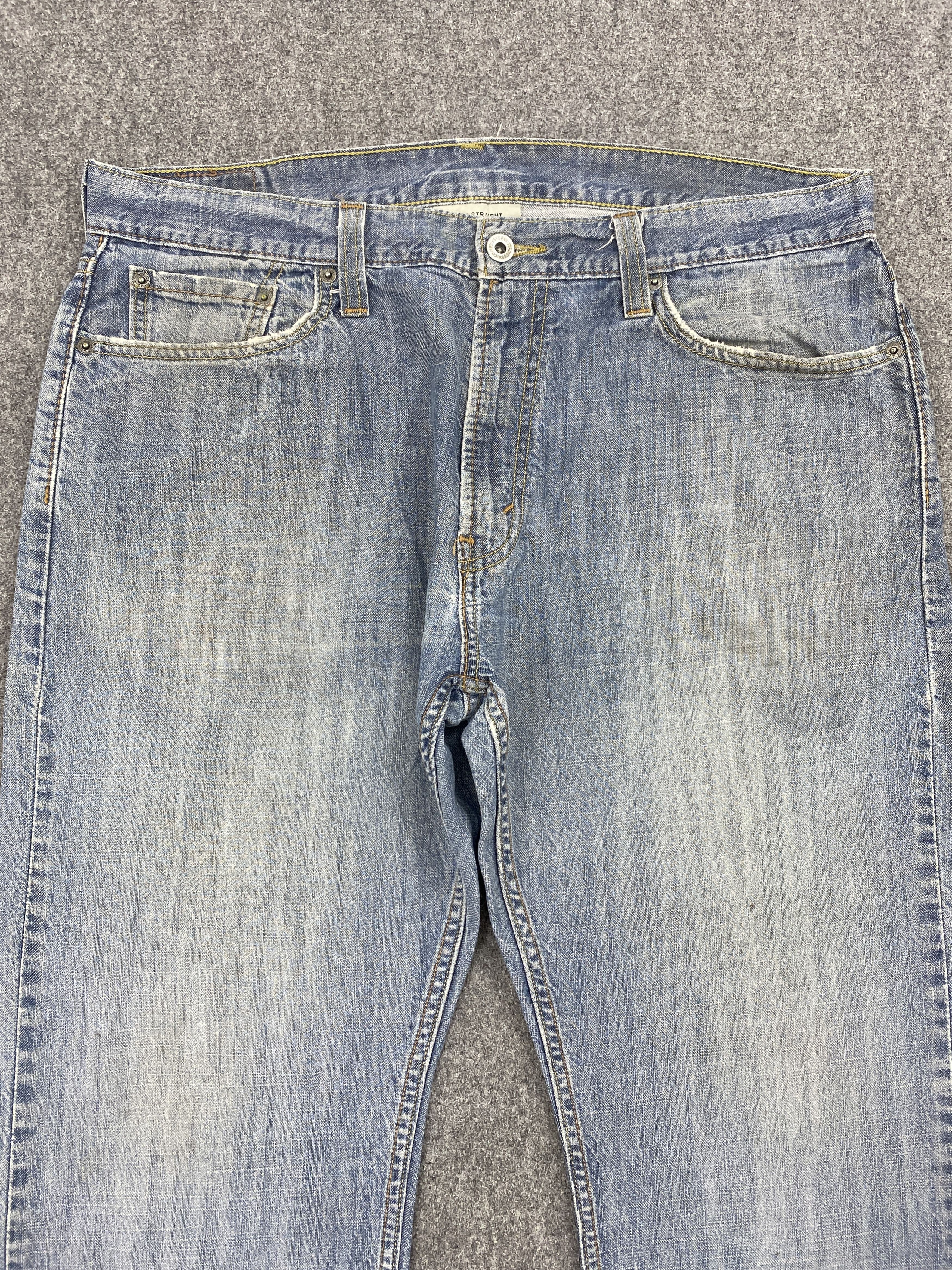 Levi's × Vintage Vintage Levis 514 Slim Straight Jeans Size US 36 / EU 52 - 2 Thumbnail