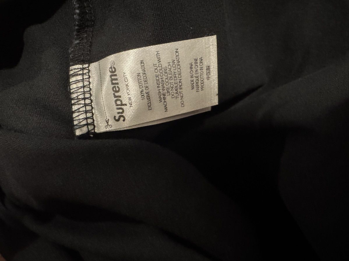 Supreme × Timberland Supreme Timberland Baseball Jersey Black Size US XXL / EU 58 / 5 - 4 Thumbnail