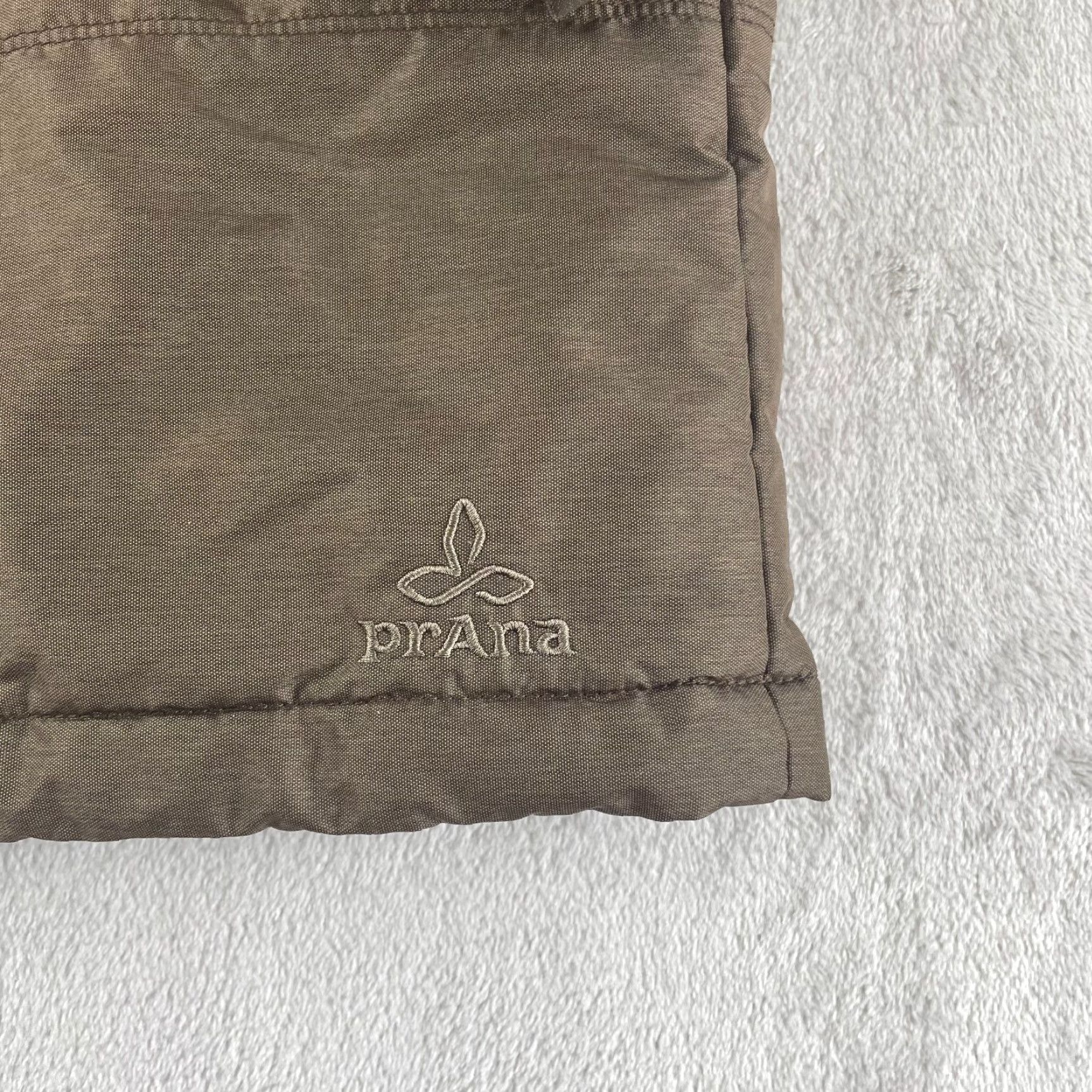 Prana prAna Miro Puffer Jacket Men L Acorn DWR Full Zip Pockets Quilted Outdoors Size US L / EU 52-54 / 3 - 5 Thumbnail