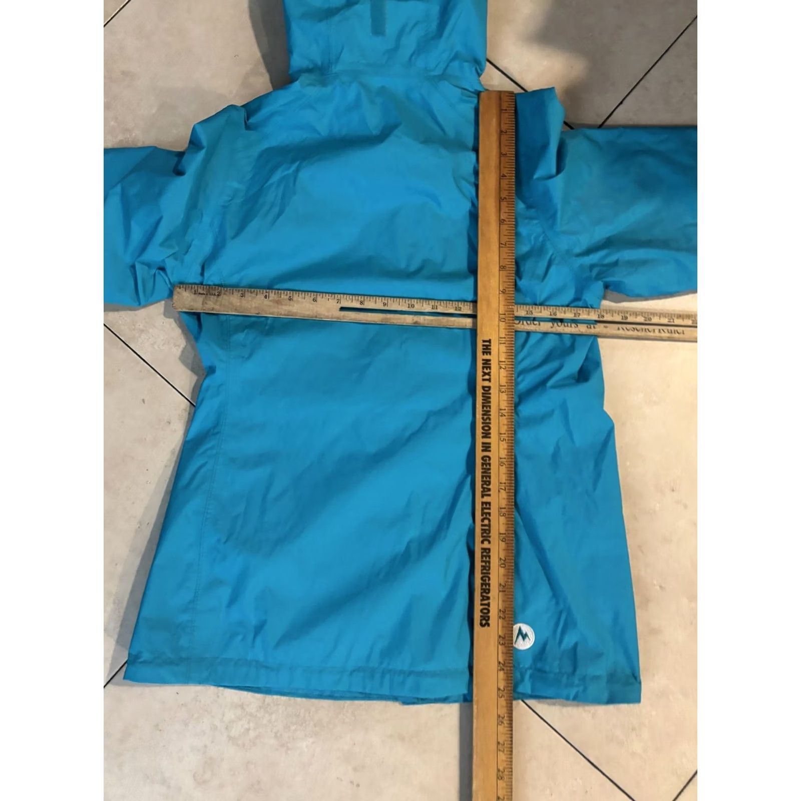 Marmot Marmot Jacket Womens Small Blue Hooded Lightweight Windbreaker Full Zip Nylon Size S / US 4 / IT 40 - 8 Thumbnail