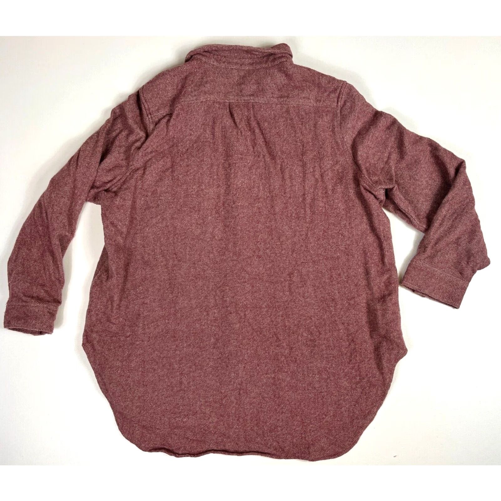 Vintage Woolrich Women's Snap Front Shirt 2XL Pink Red Wool 100% Wool Casual Collared Button-Up Pockets City Classic Outdoor Relaxed Regular Womens Size XXL / US 16-18 / IT 52-54 - 3 Thumbnail