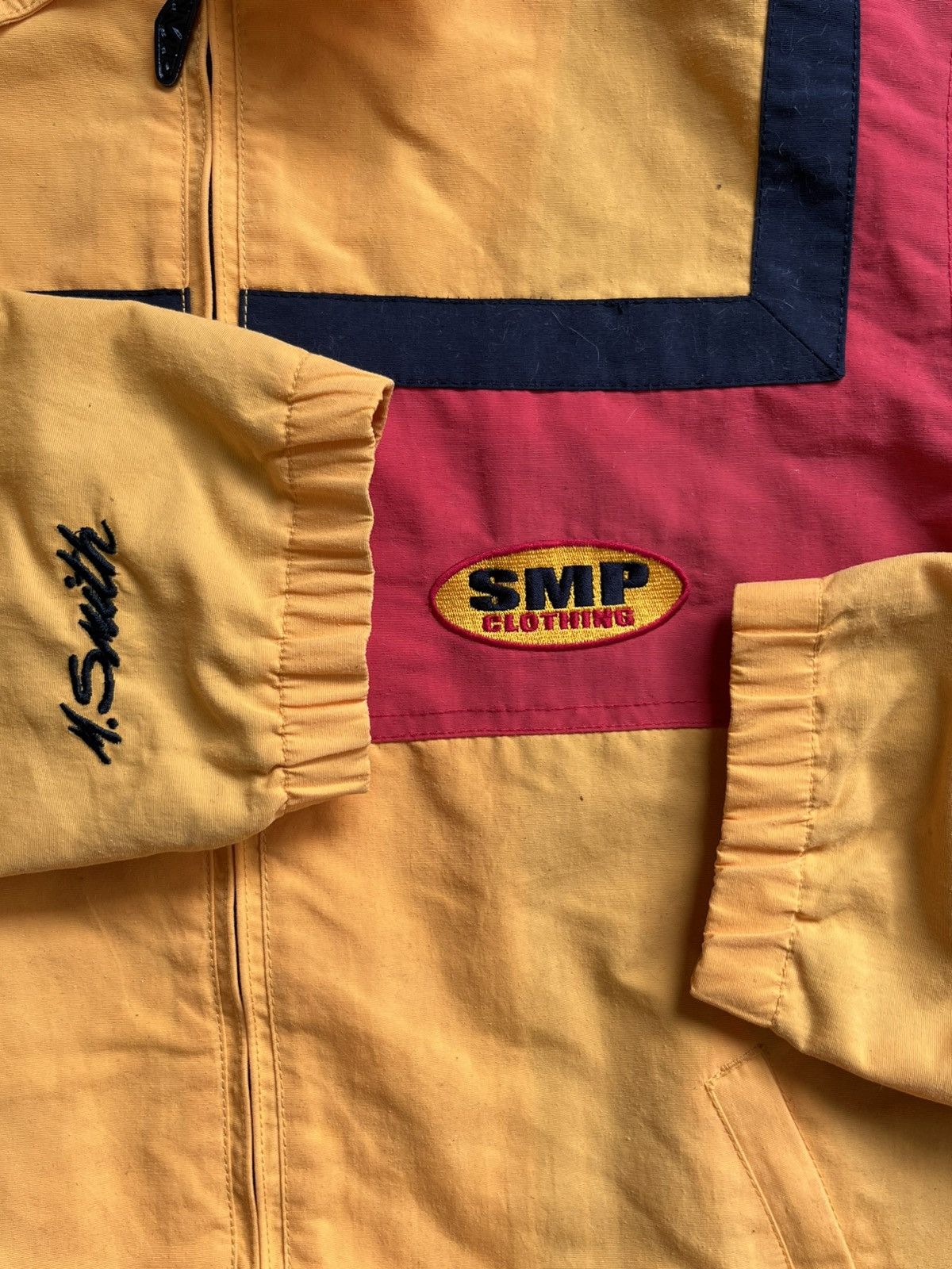 Vintage Vintage 90’s Smp Skateboard work jacket Size US L / EU 52-54 / 3 - 3 Thumbnail