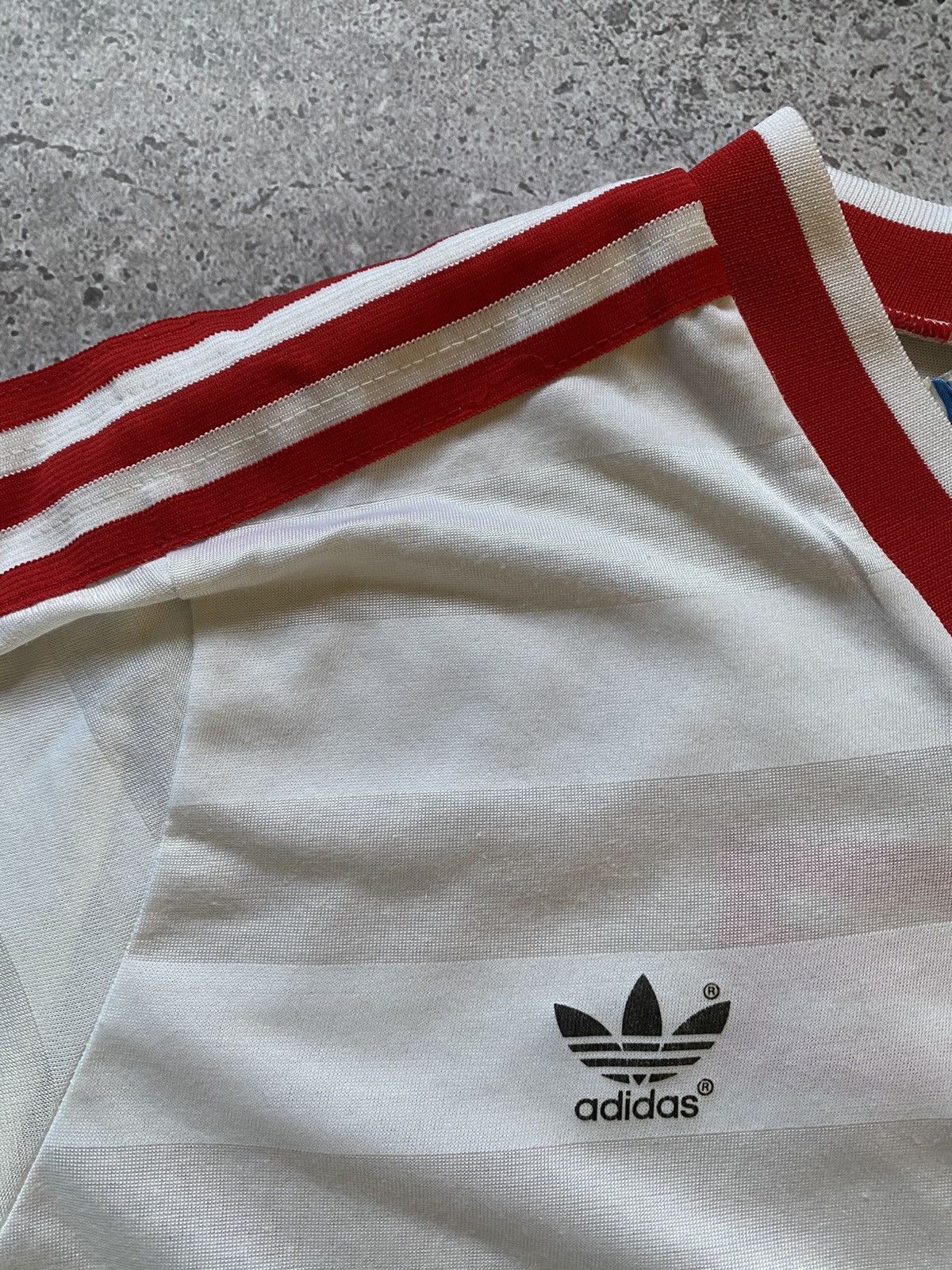 Adidas 🇨🇭Adidas Switzerland 80s Jersey Away Shirt Football Soccer M Size US M / EU 48-50 / 2 - 6 Thumbnail